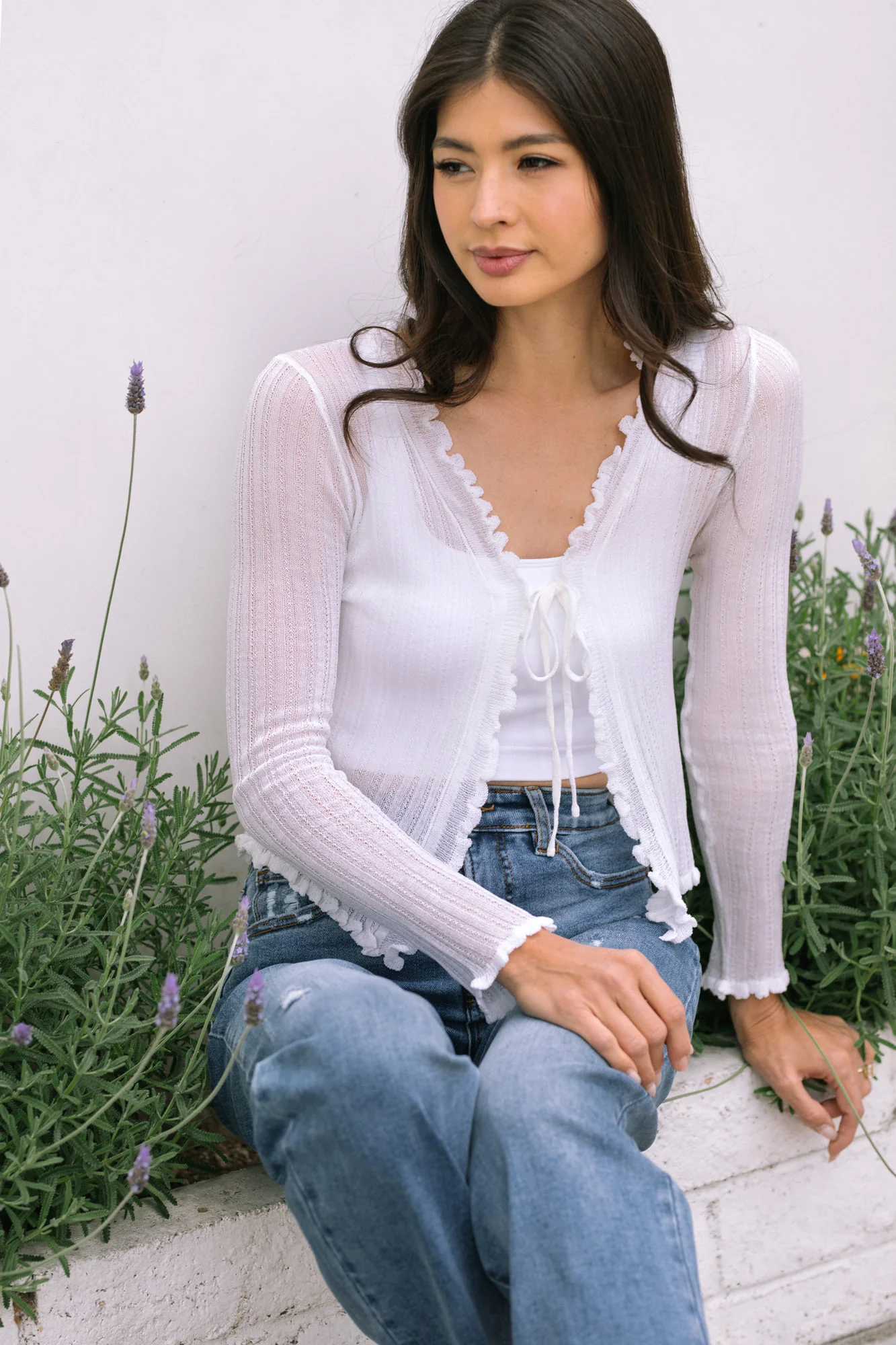 Yvette Front Tie Top