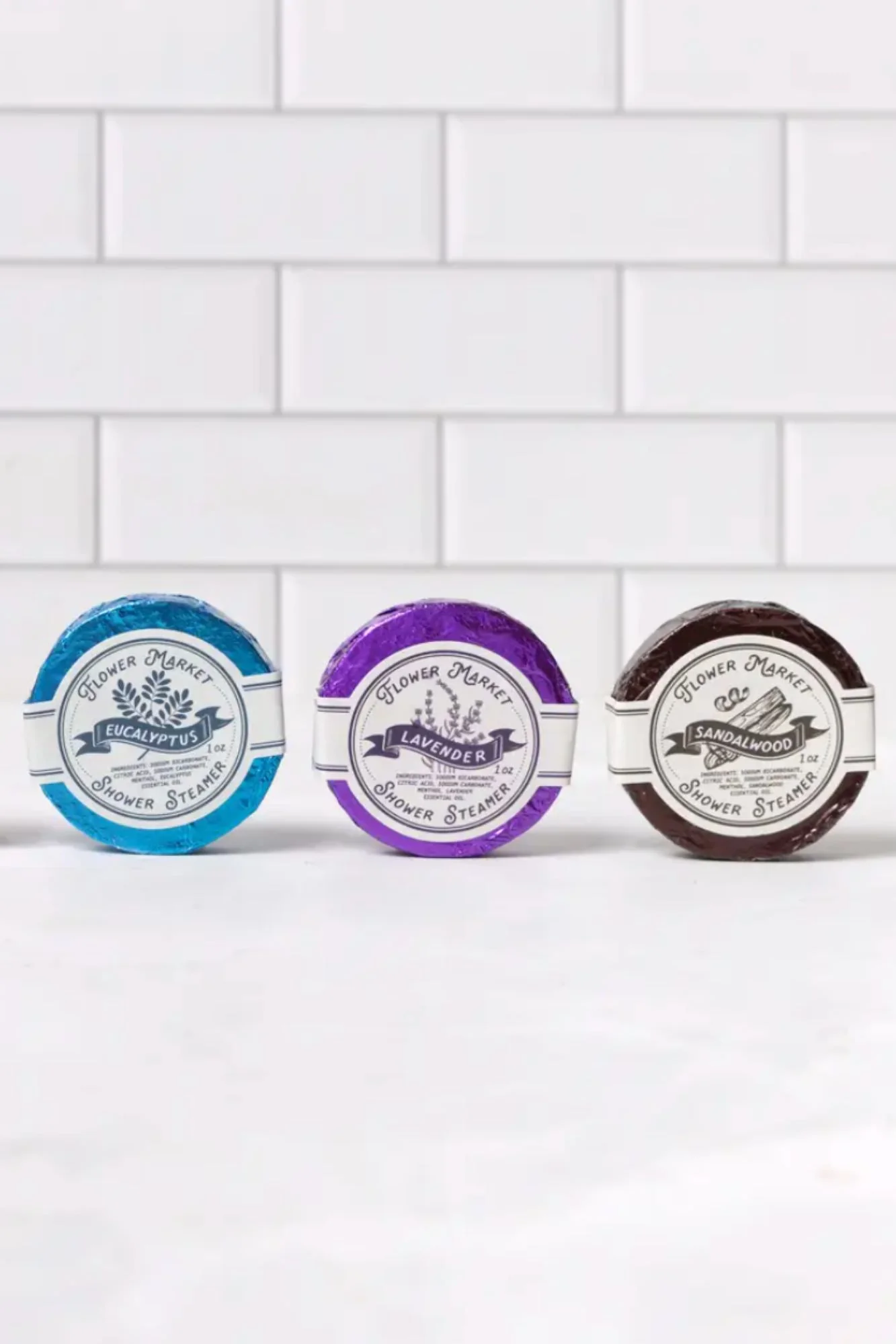 Set of 8 Aromatherapy Shower Steamers in a Box