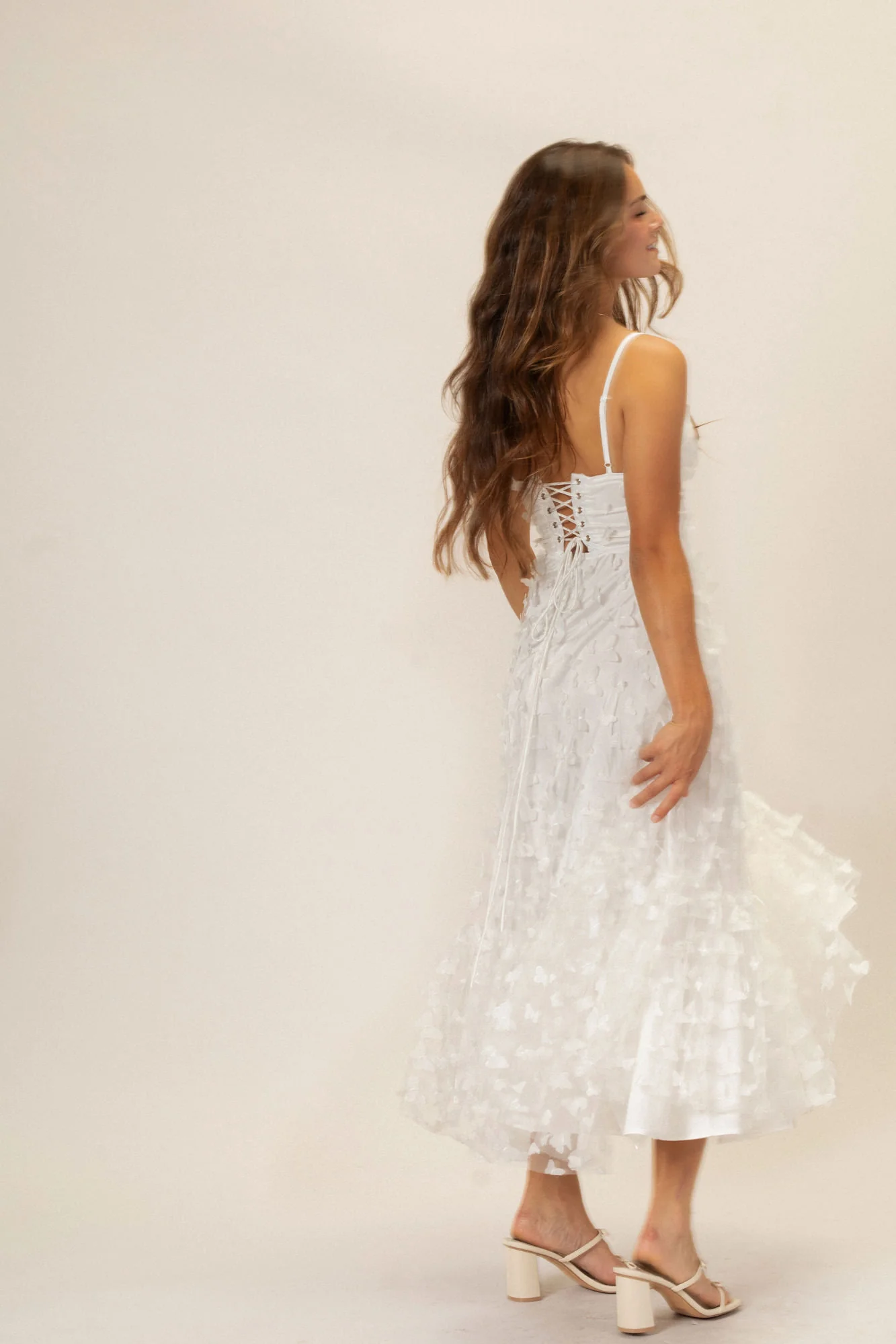 Butterfly Mesh Dress