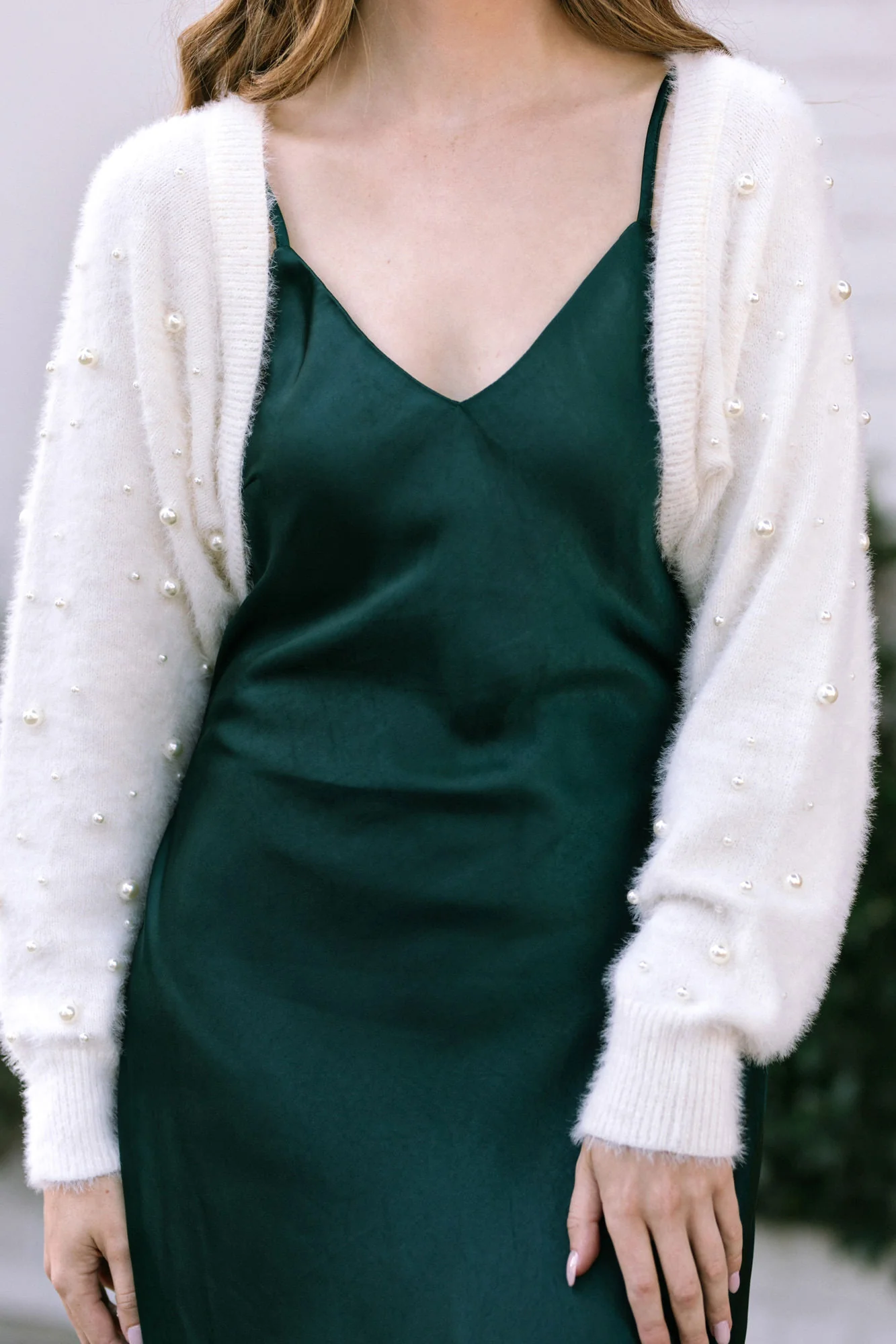 Pearl Shrug Cardigan