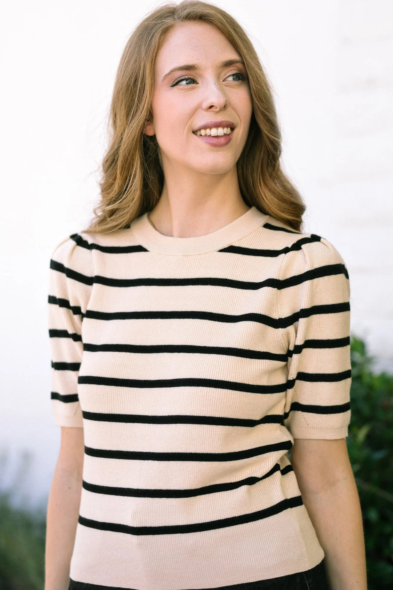 Striped Knit Top