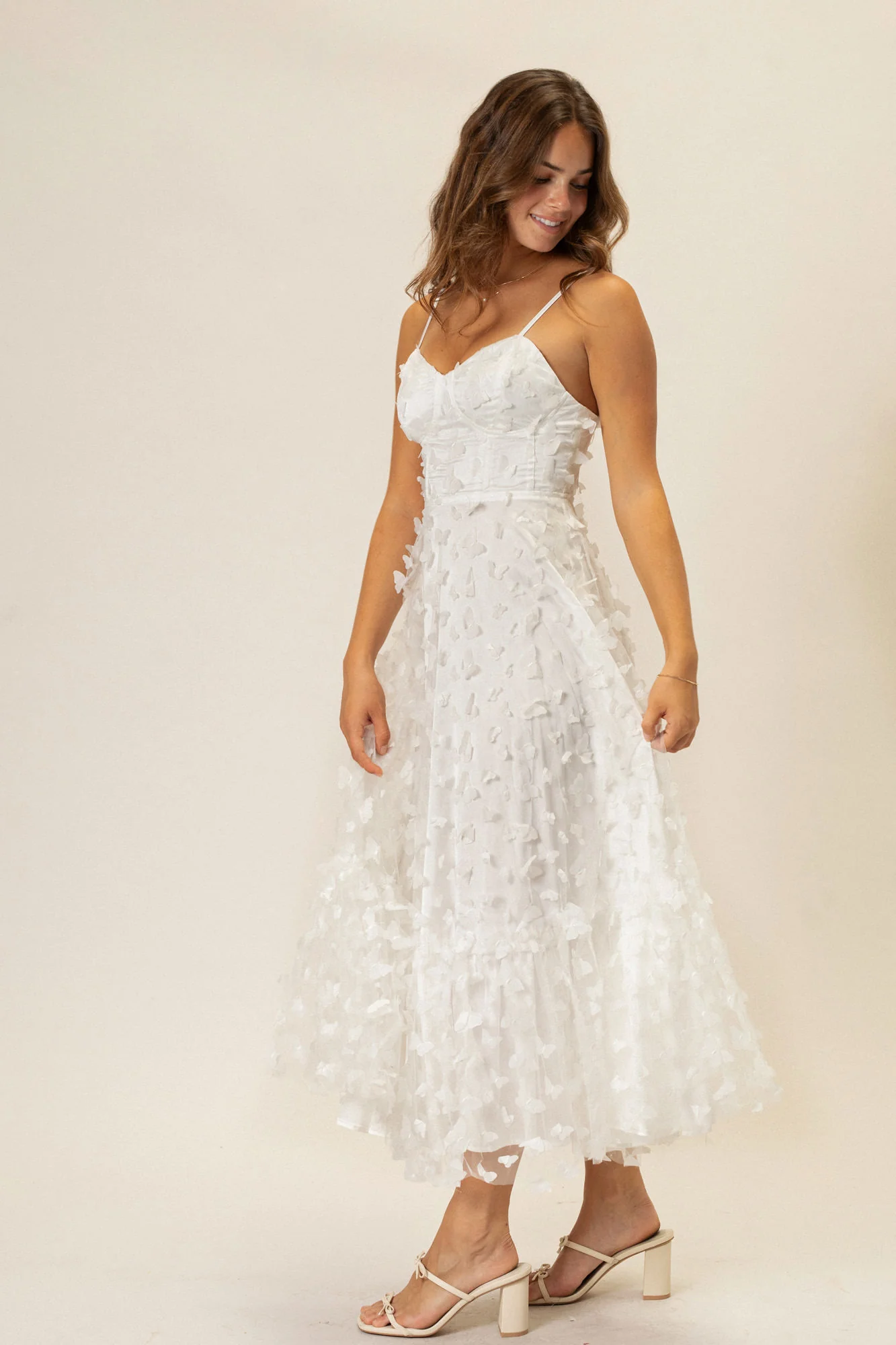 Butterfly Mesh Dress