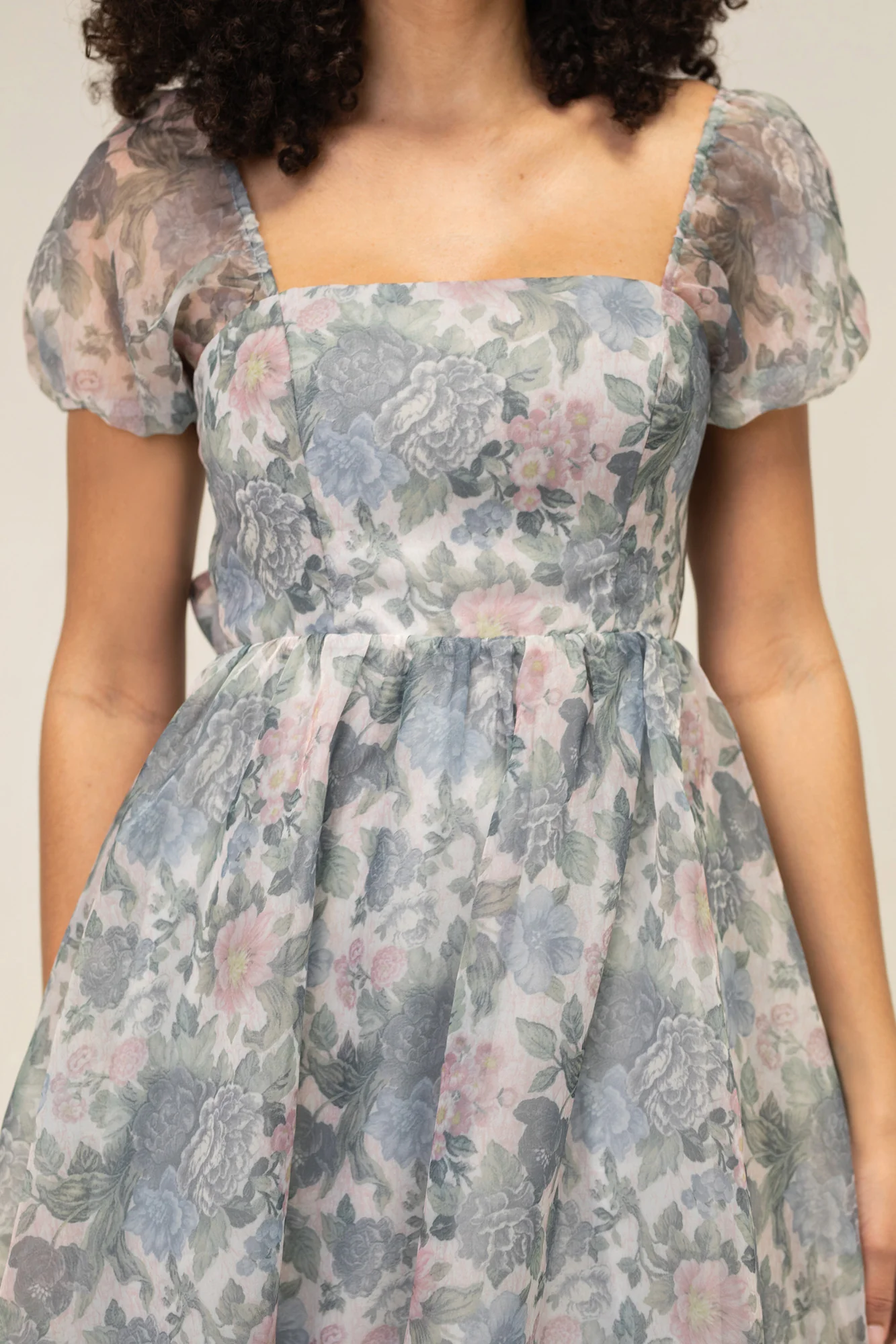Floral Organza Dress