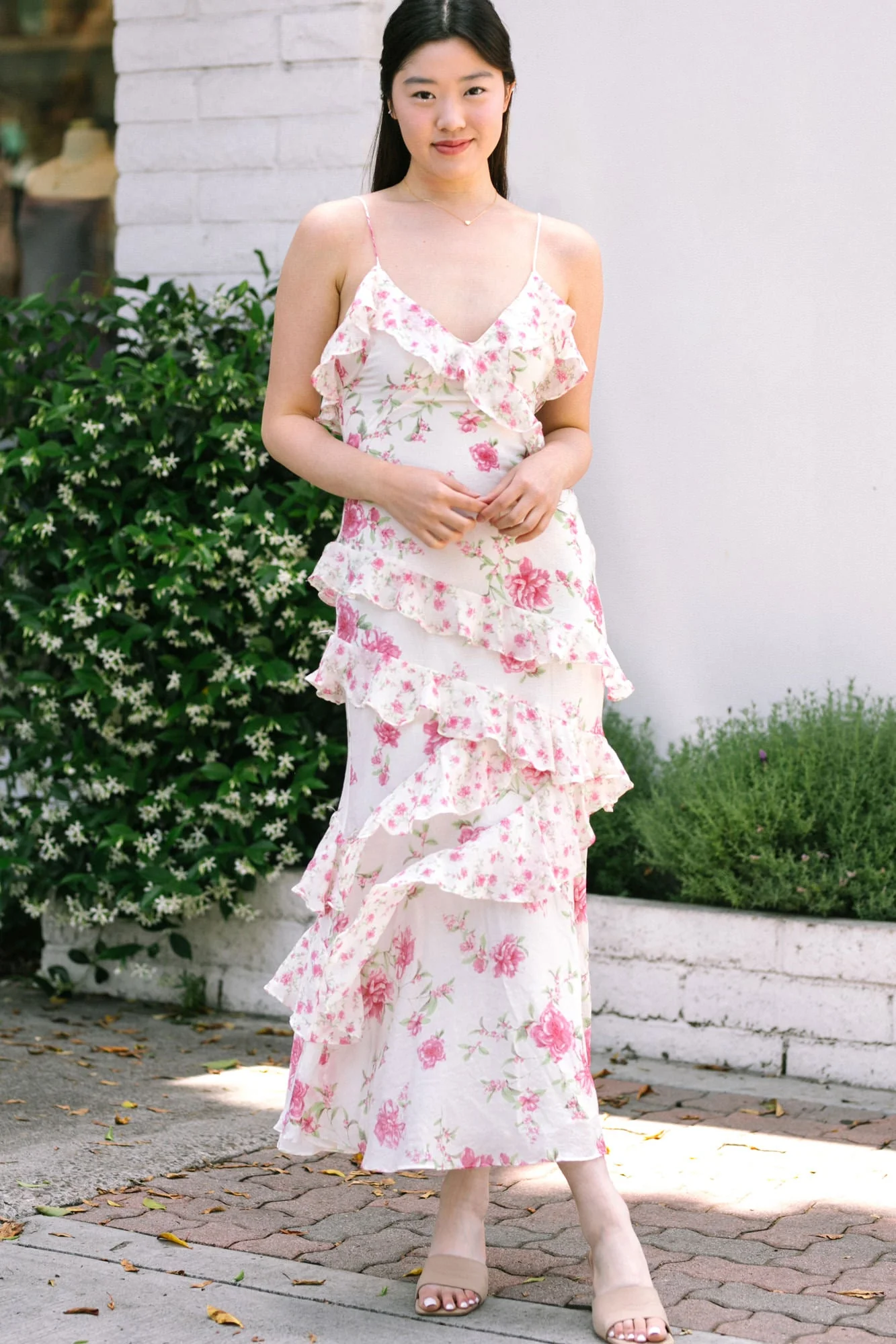 Ruffled Maxi Dress