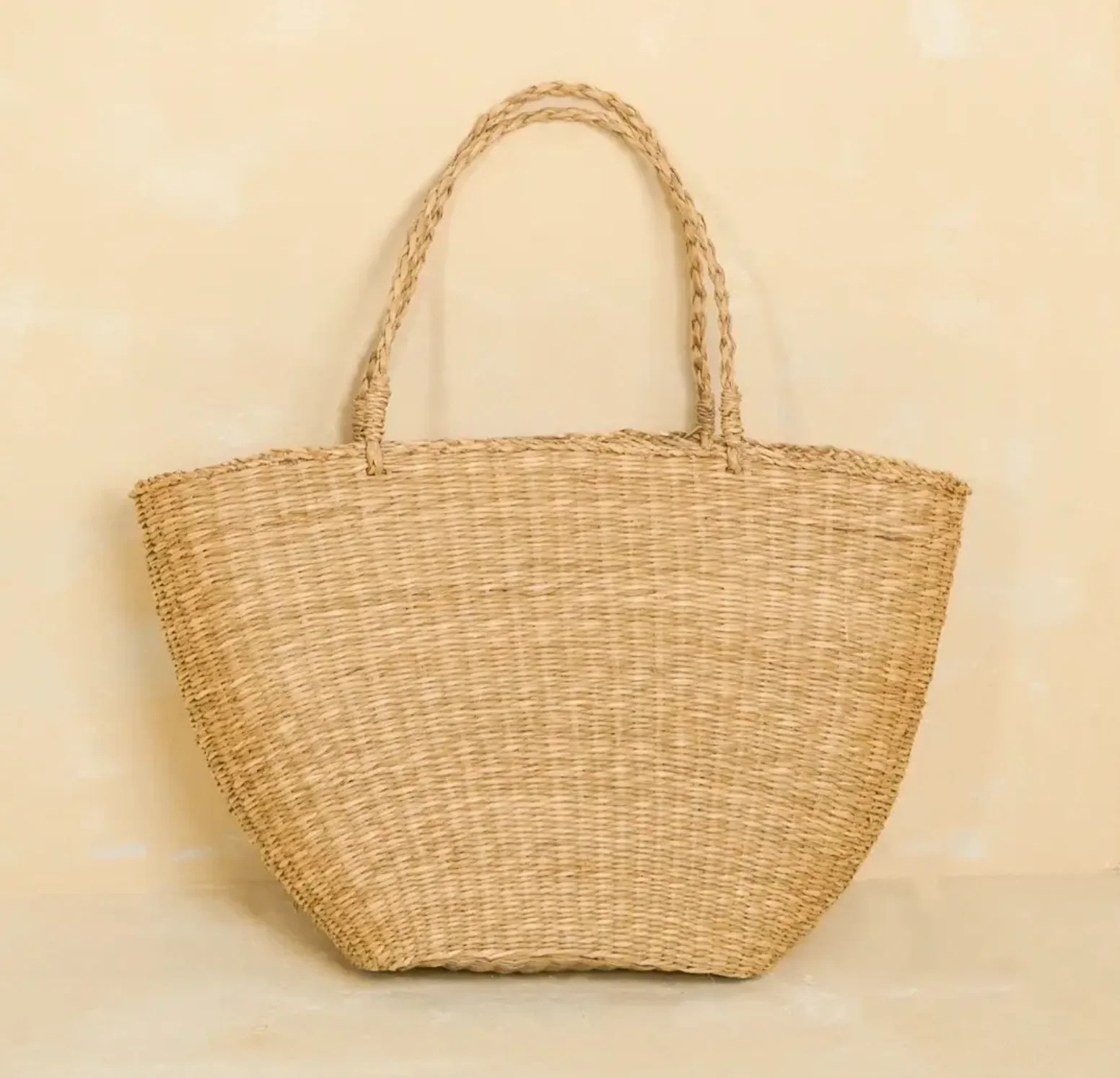 Lana Handwoven Straw Tote Bag