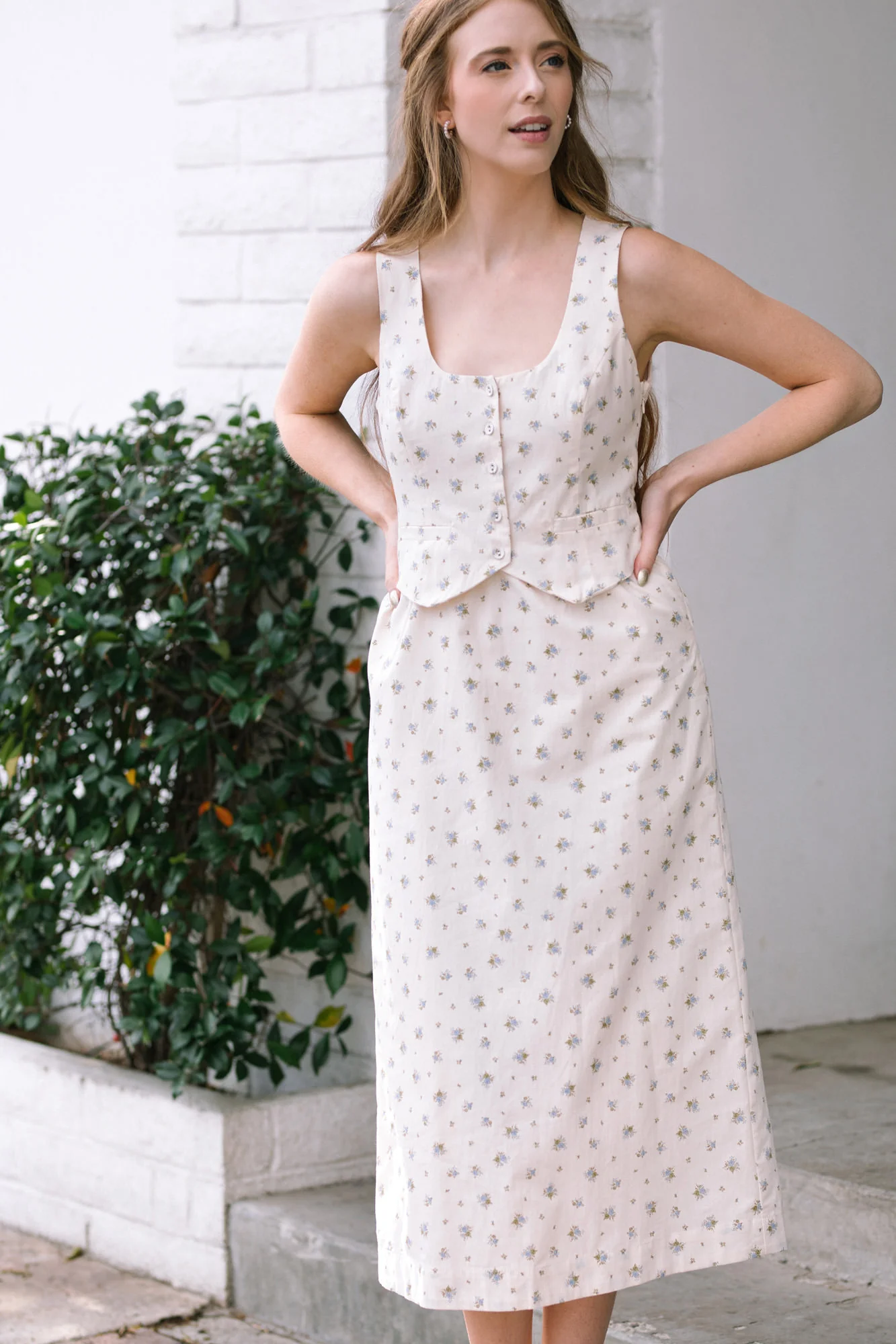 Bennett Vest Midi Dress