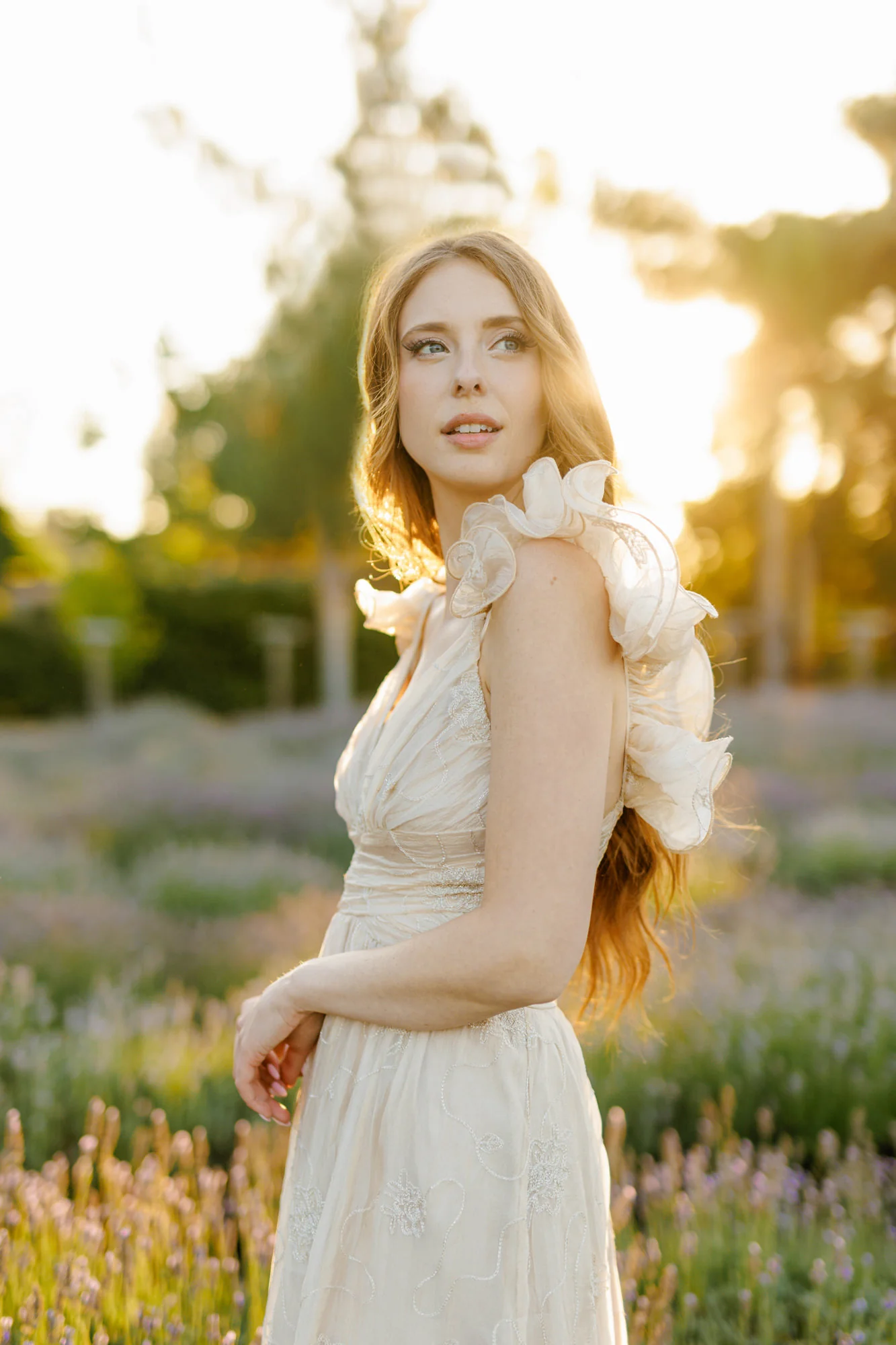 Elena Floral Embroidered Dress