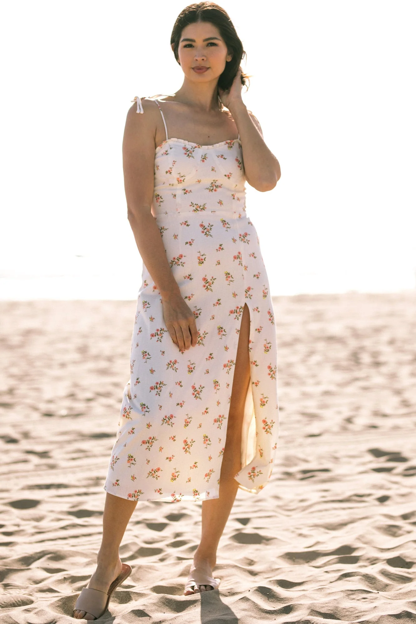 Sweetheart Midi Dress