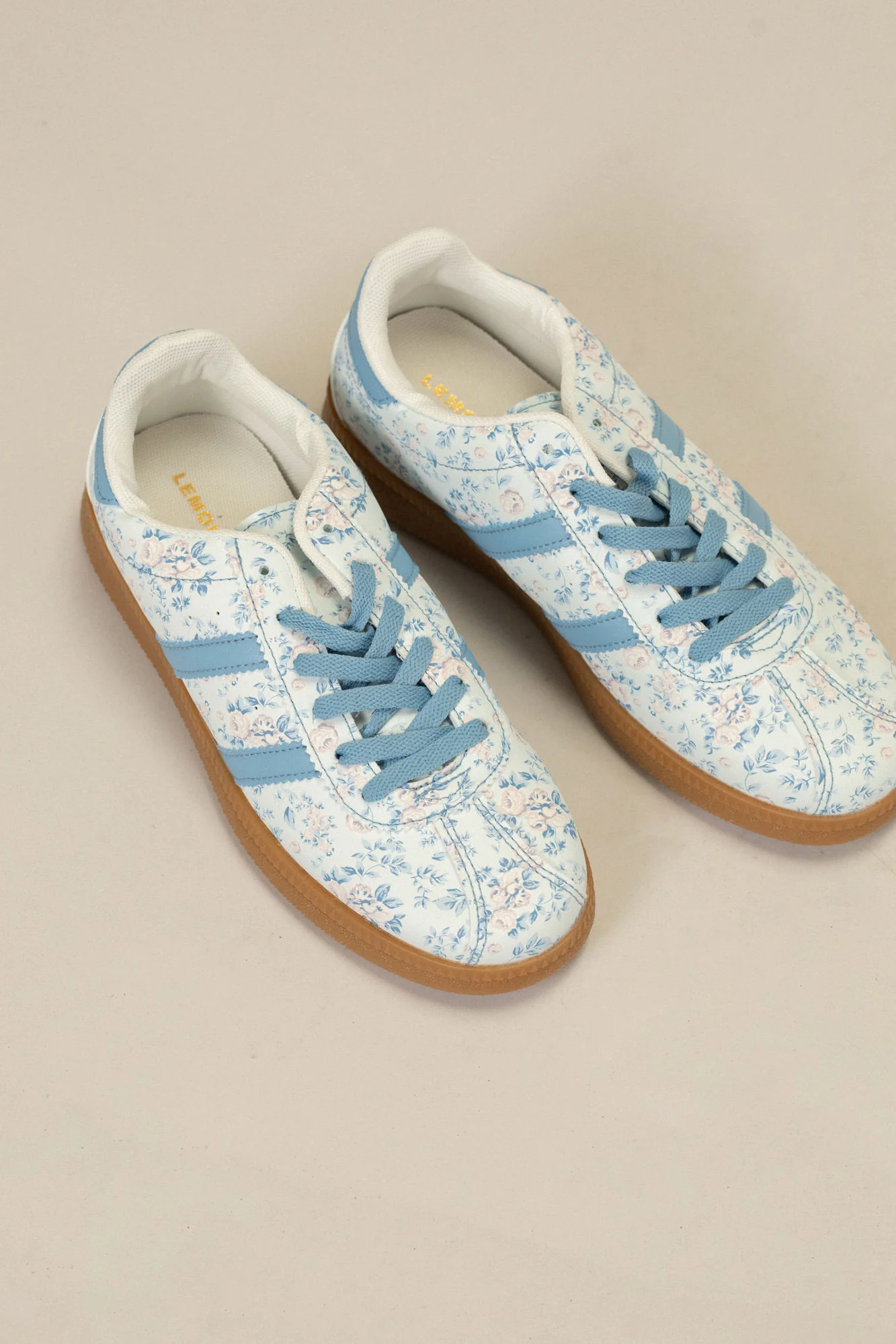 Floral Sneakers with Jasmine Style