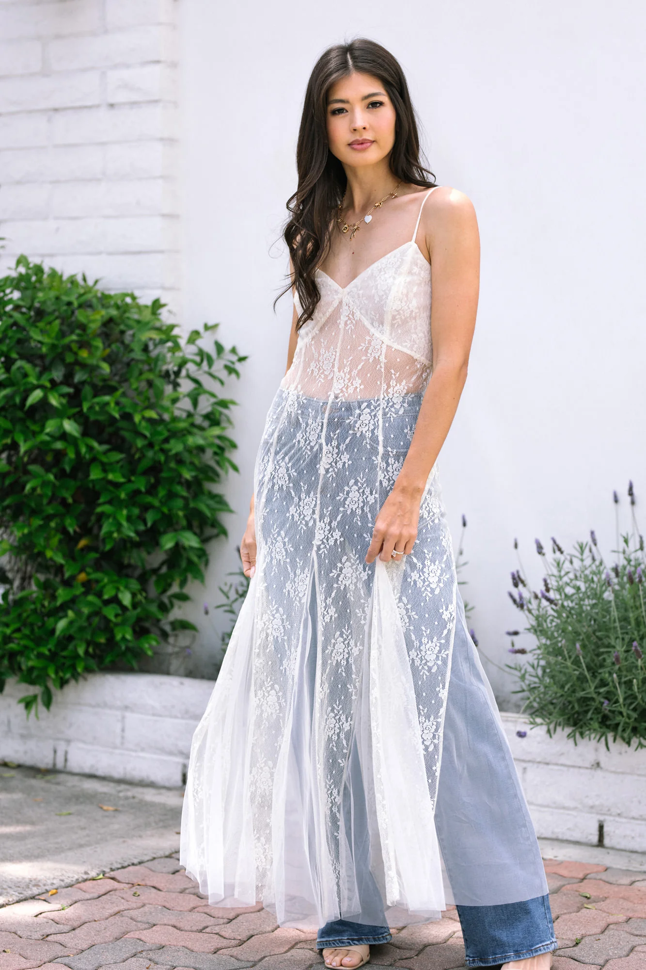 Sheer Maxi Dress