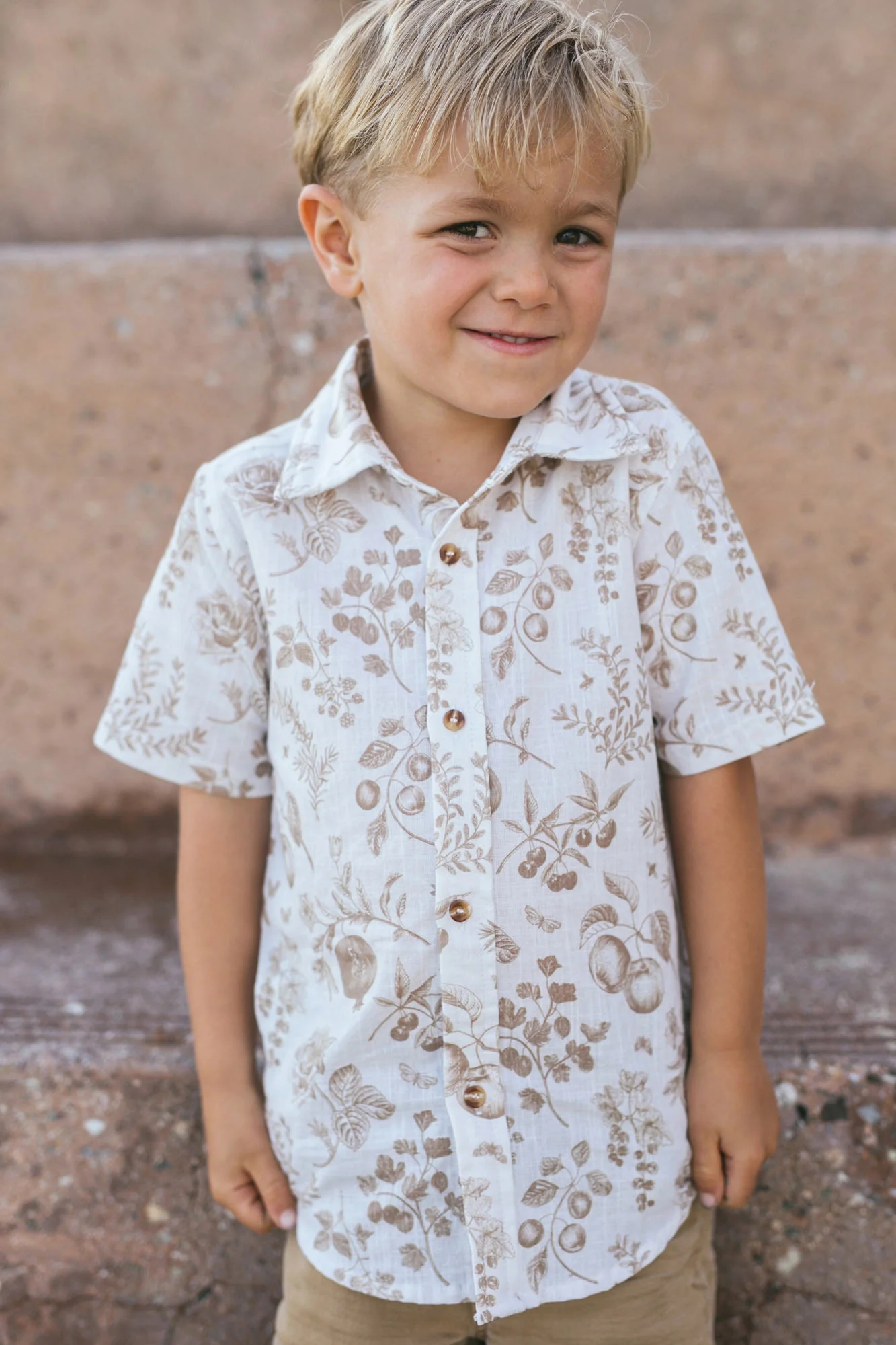 Kids Buttoned Shirt