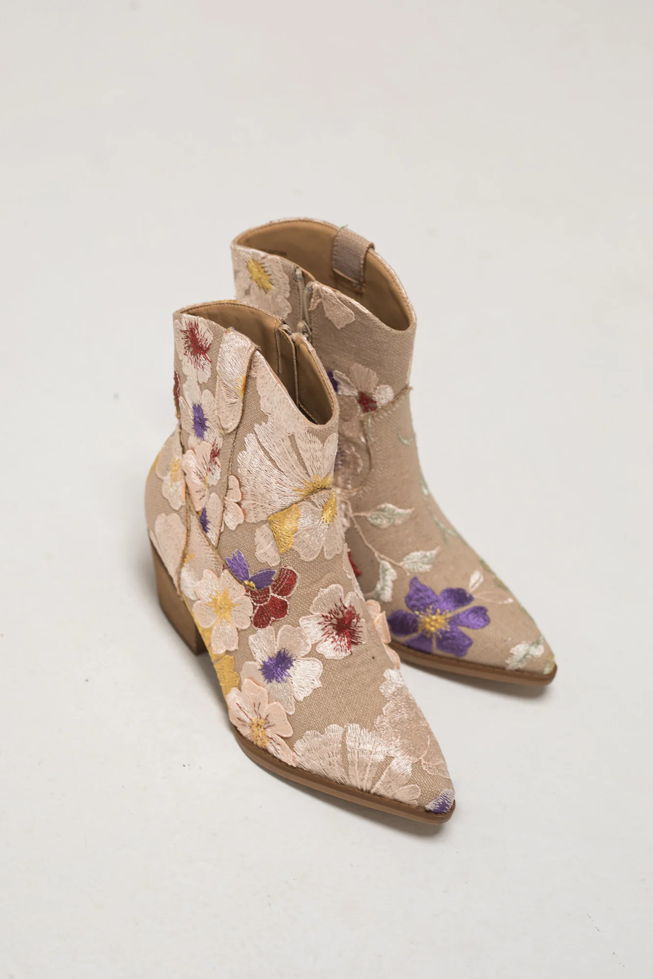 Wanda Floral Western Boot