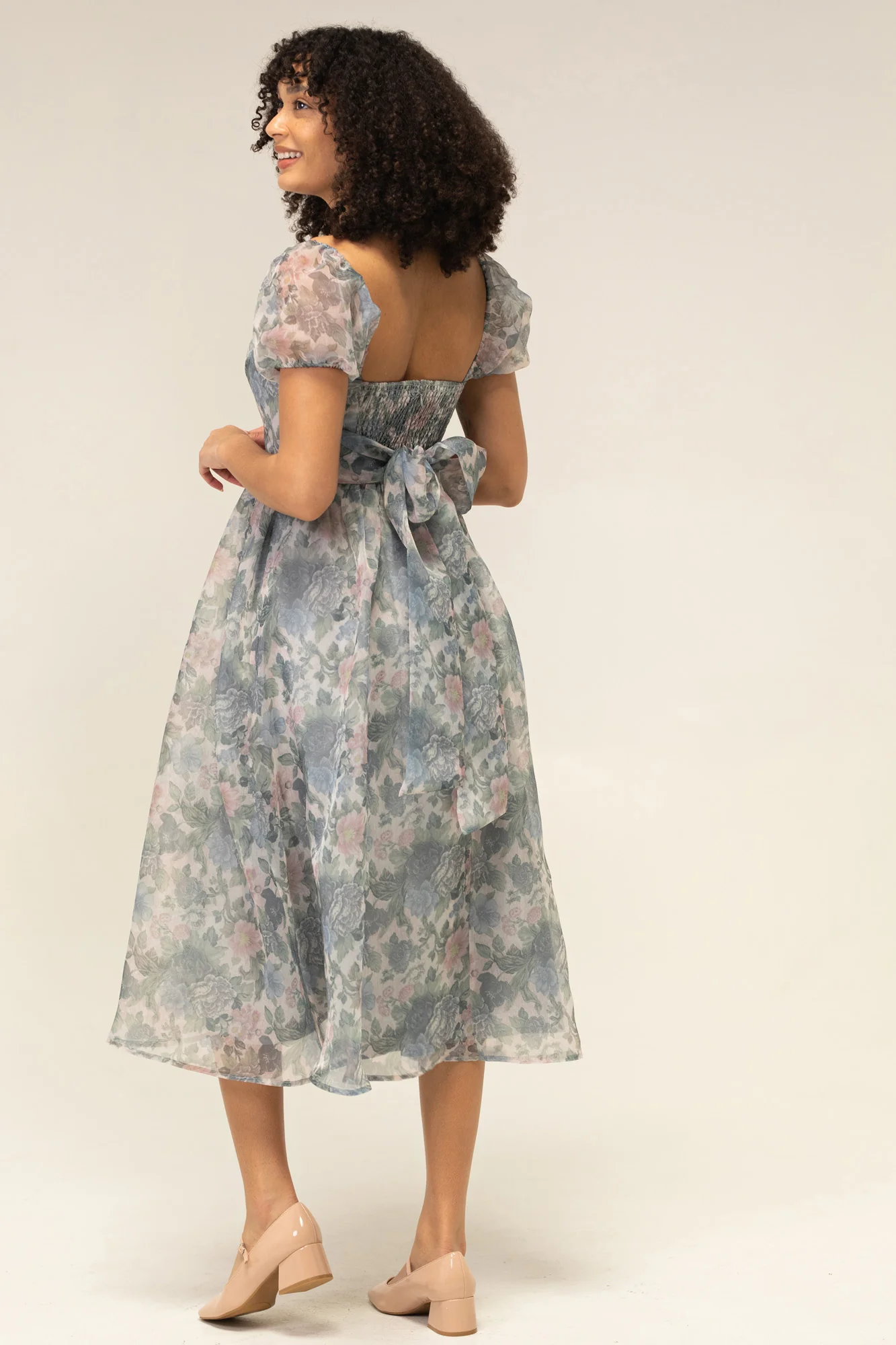 Floral Organza Dress