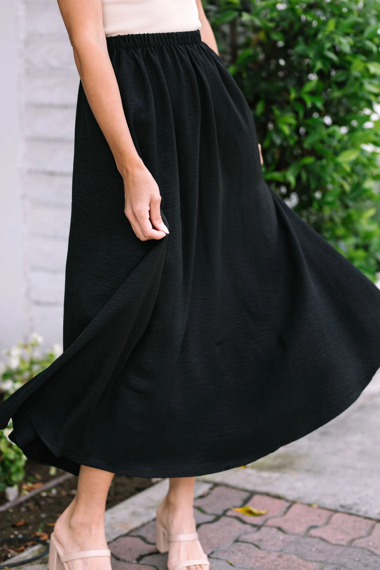 Alessia Elastic Waist Skirt