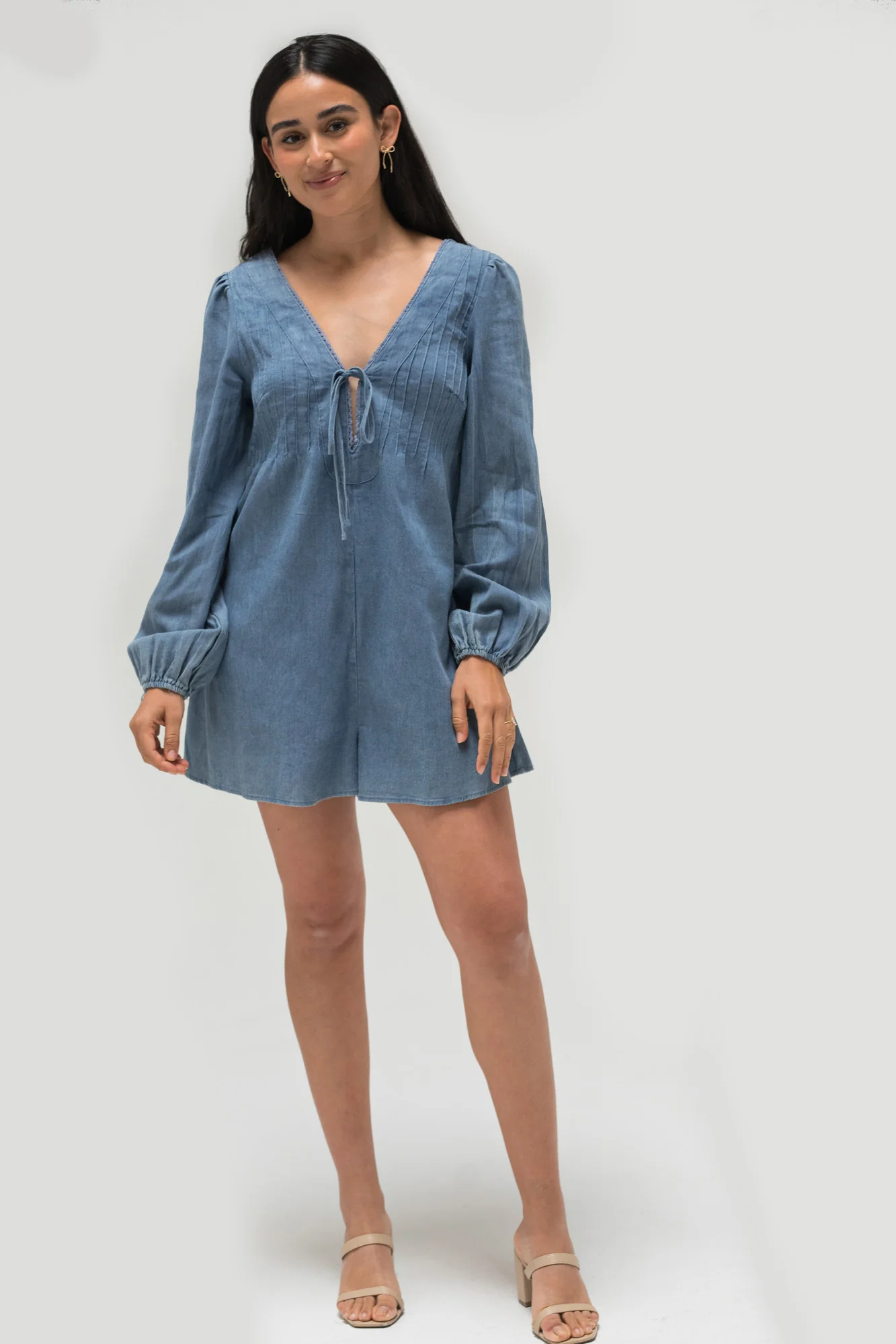 Puff Sleeve Romper