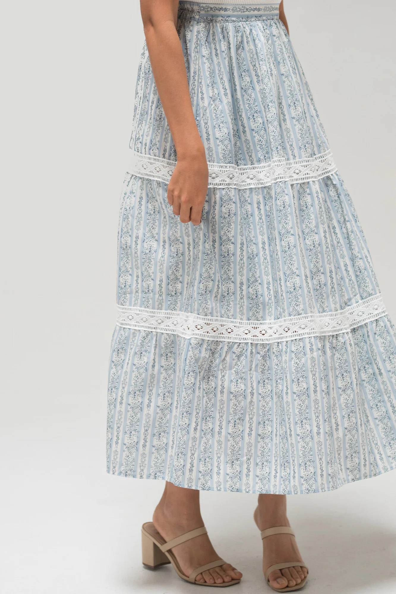 Jane Floral Midi Skirt