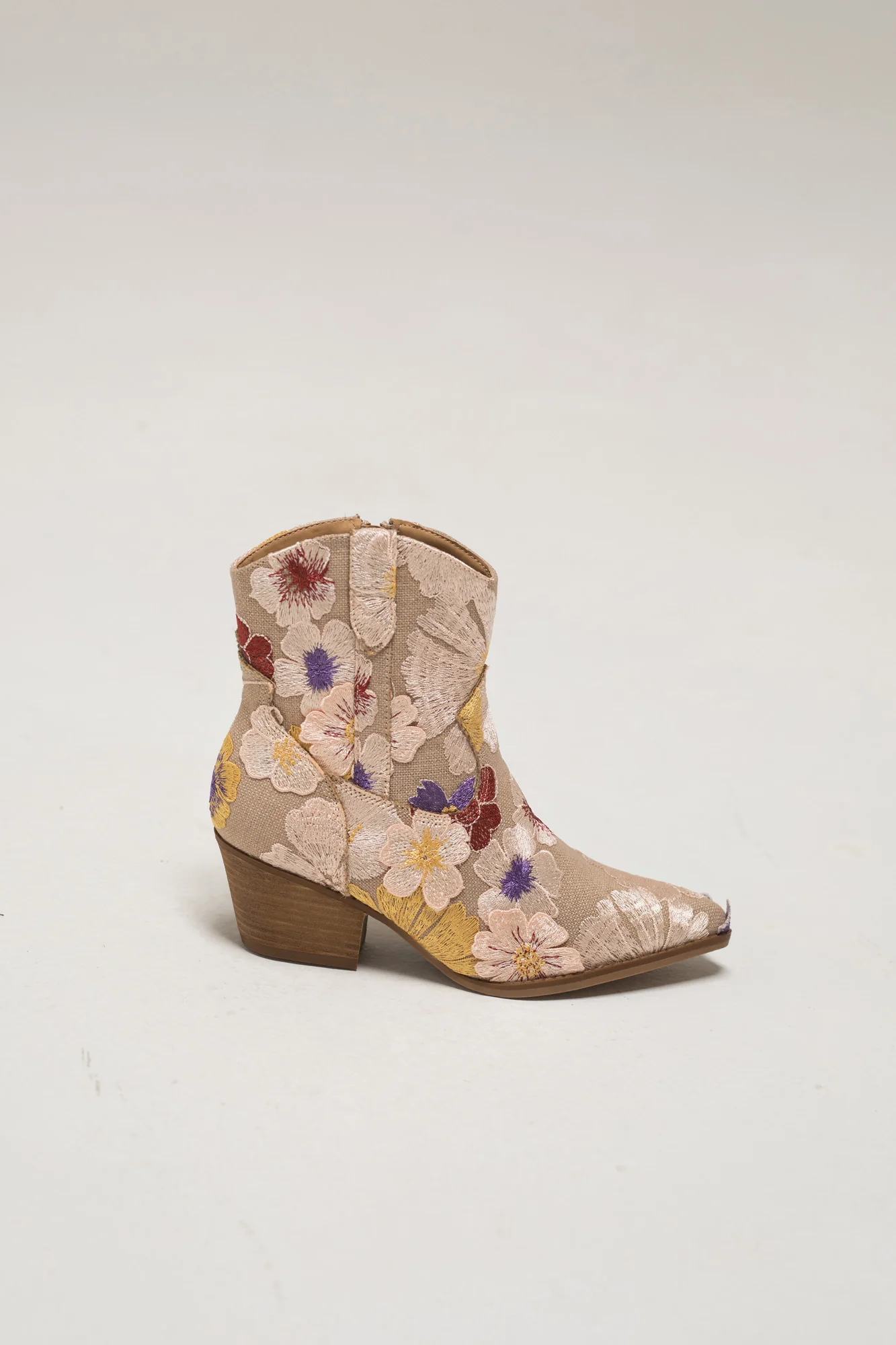 Wanda Floral Western Boot