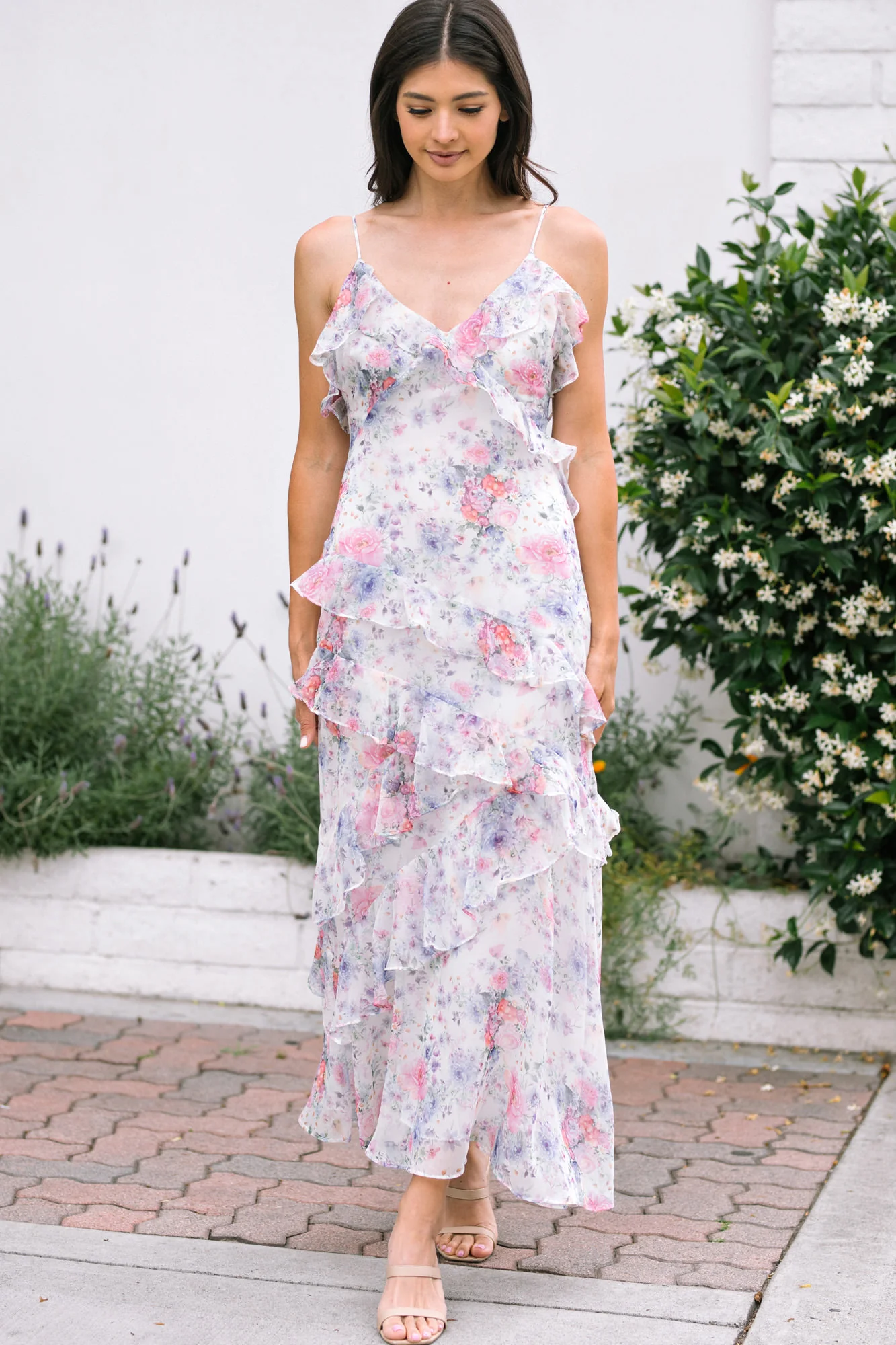 Ruffled Maxi Dress