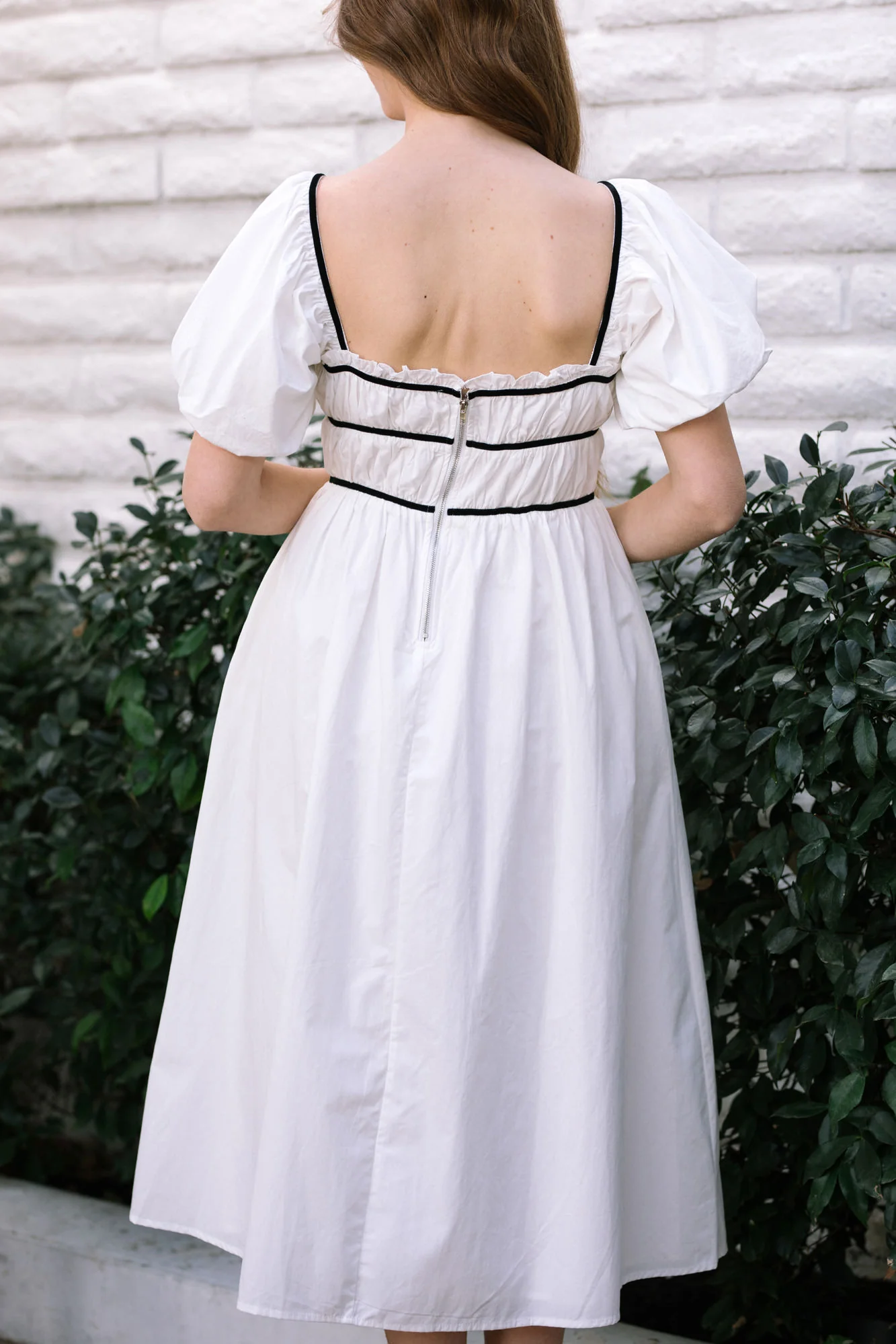 Bridget Contrast Midi Dress