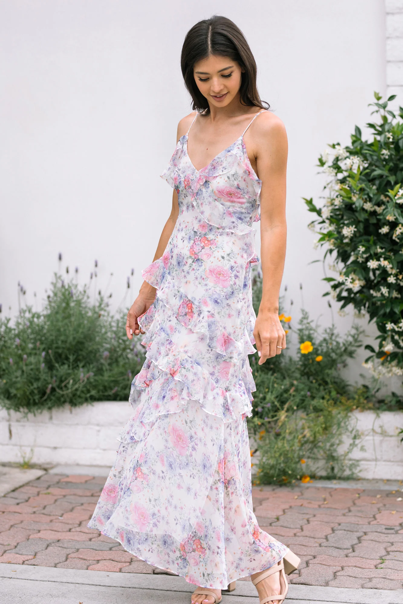 Ruffled Maxi Dress