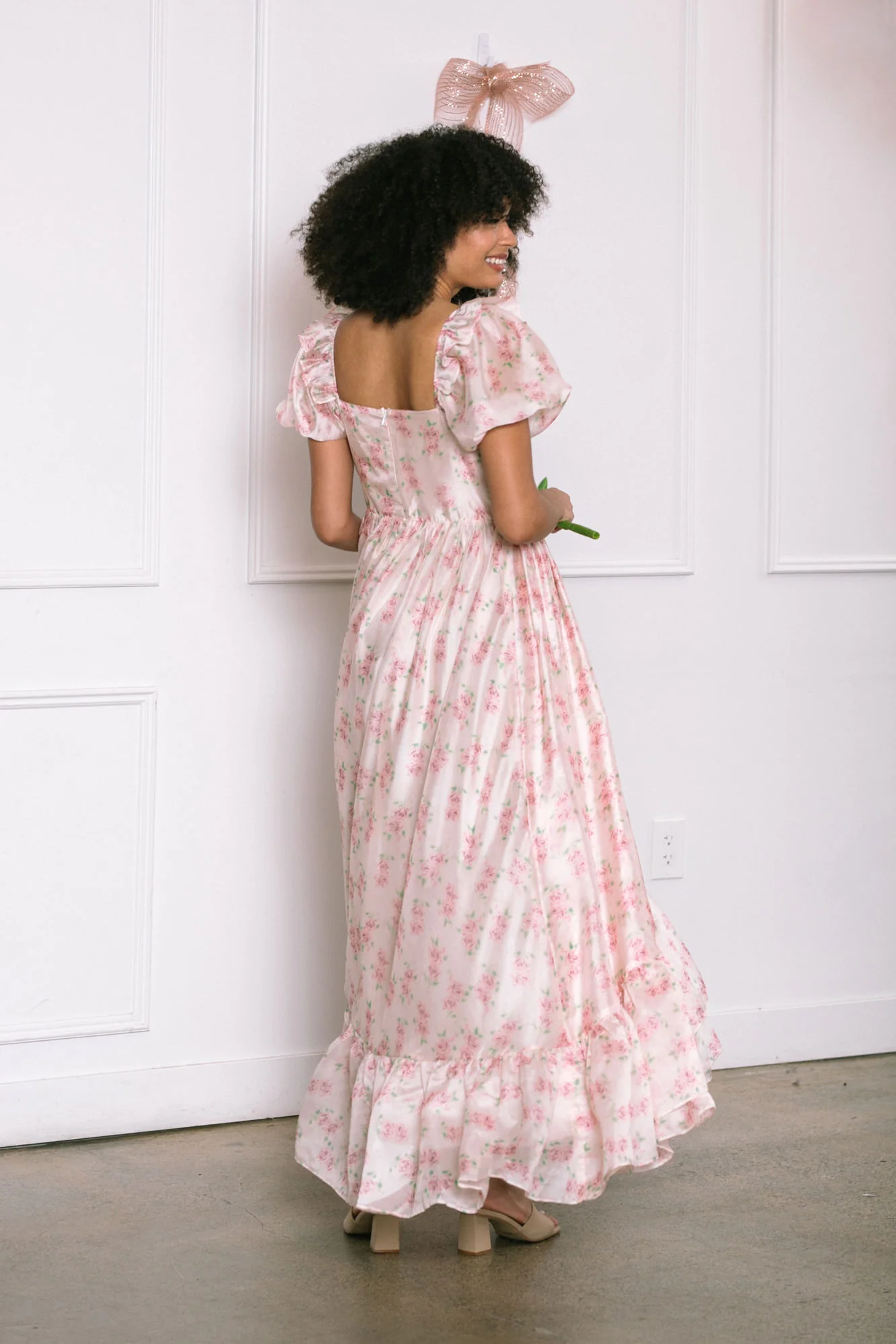 Ruffled Maxi Dress