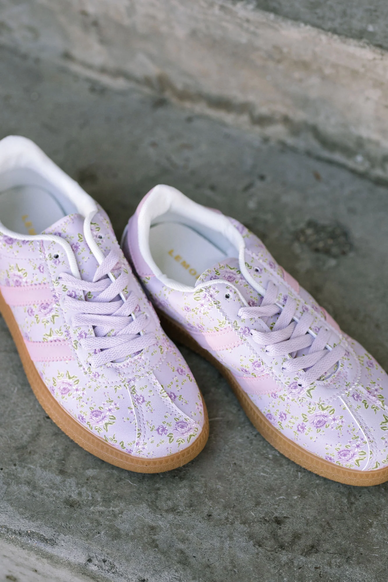 Floral Sneakers with Jasmine Style