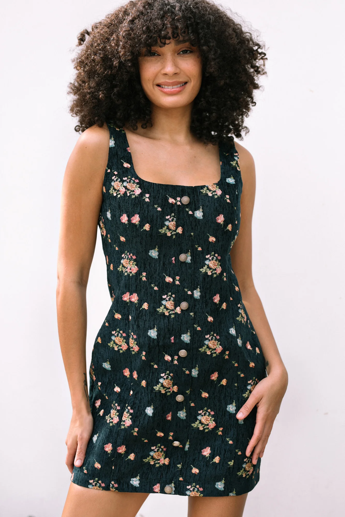 Floral Mini Dress