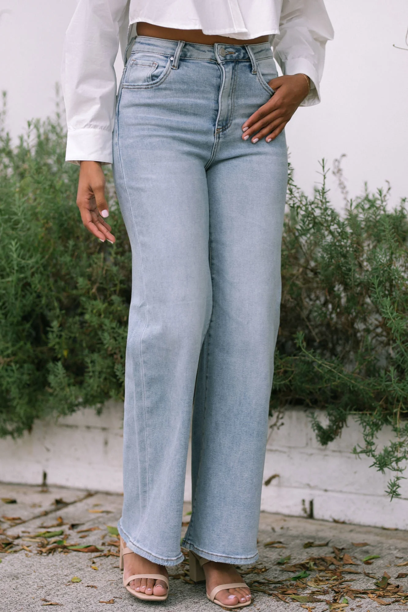 High Waist Flare Jeans