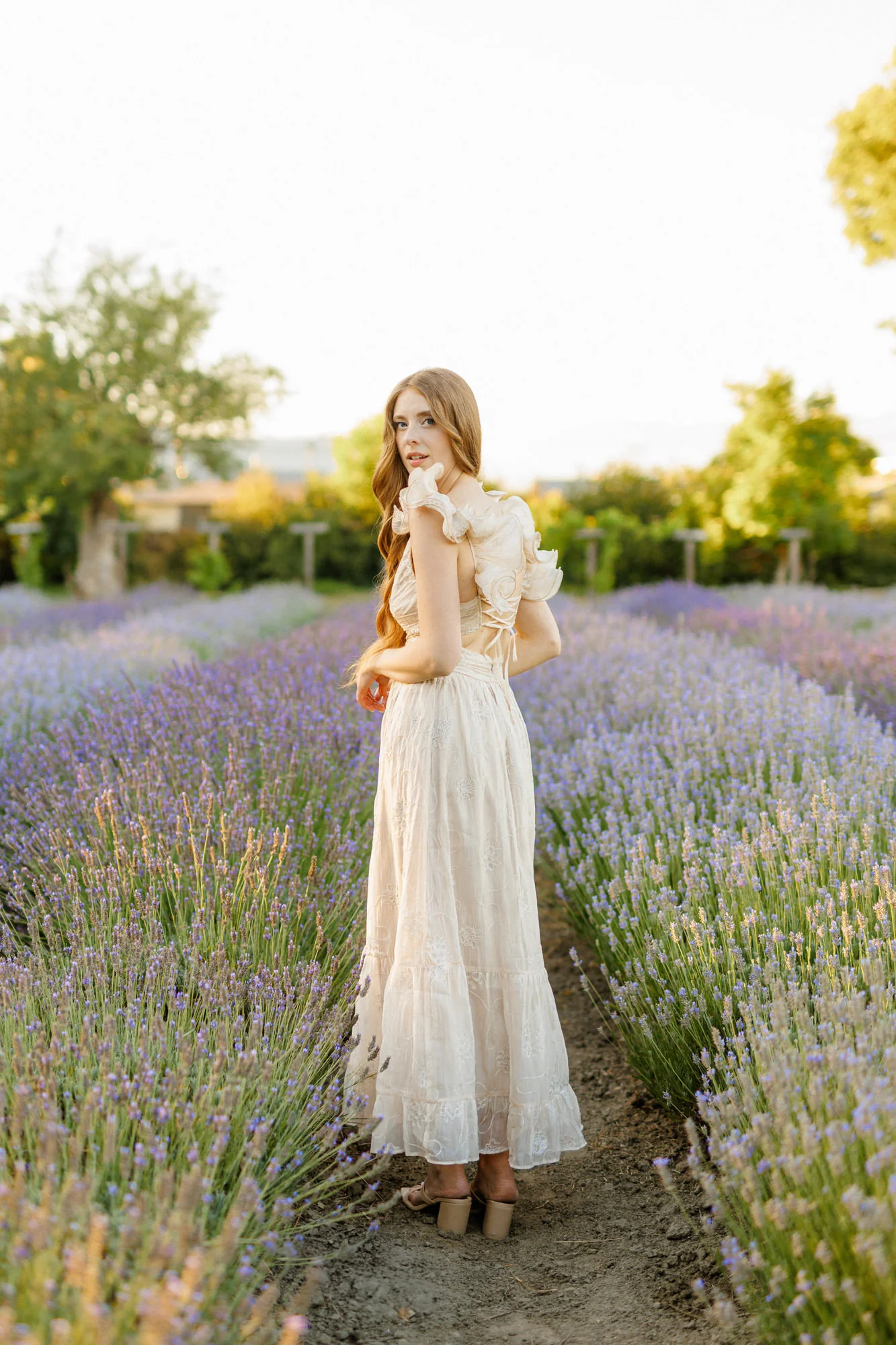Elena Floral Embroidered Dress