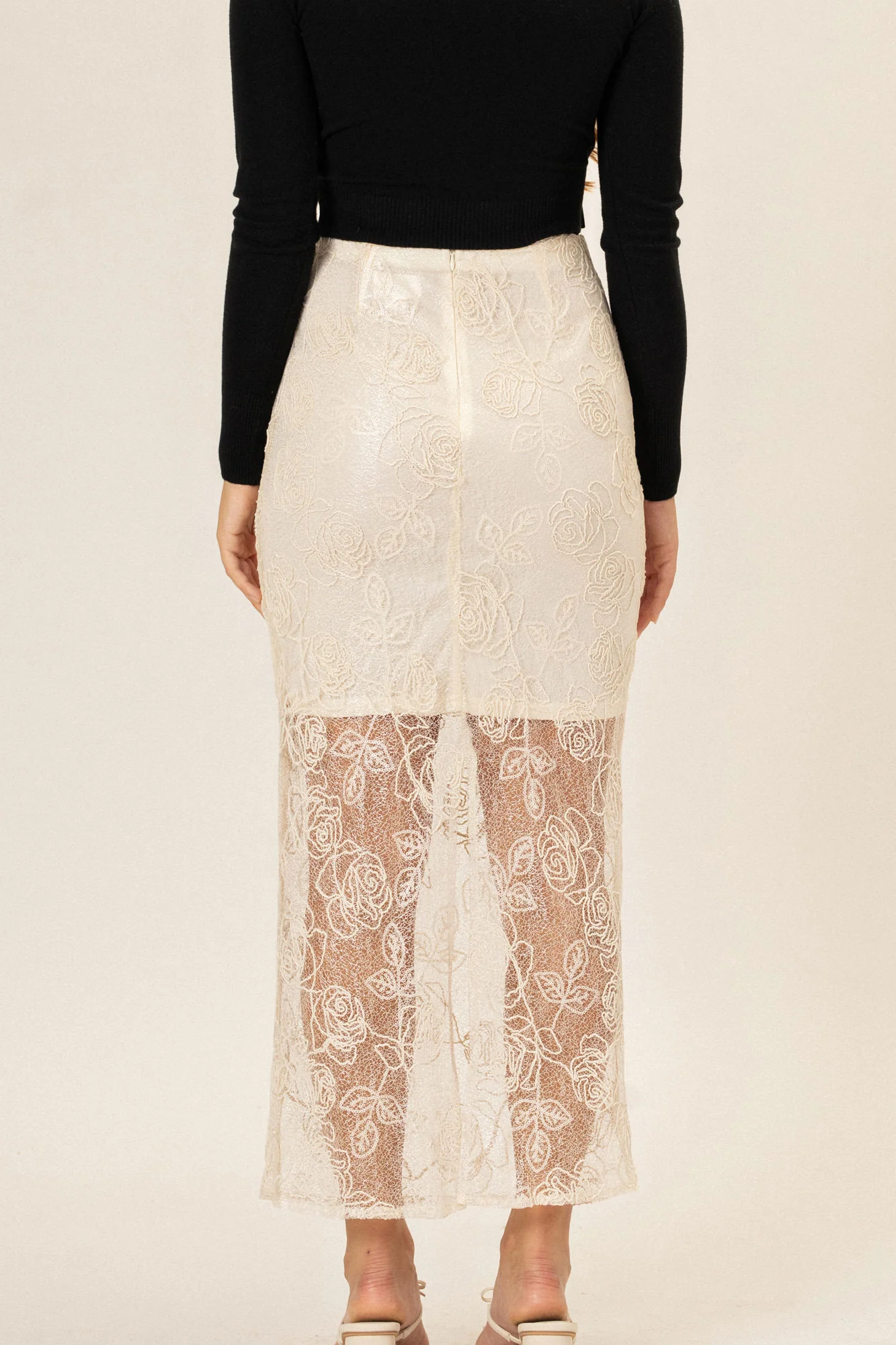 Floral Lace Skirt