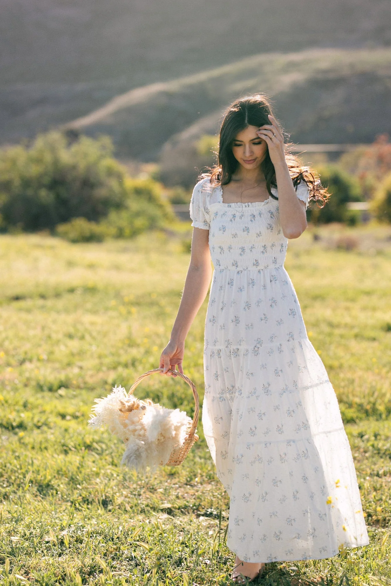 Smocked Maxi Dress