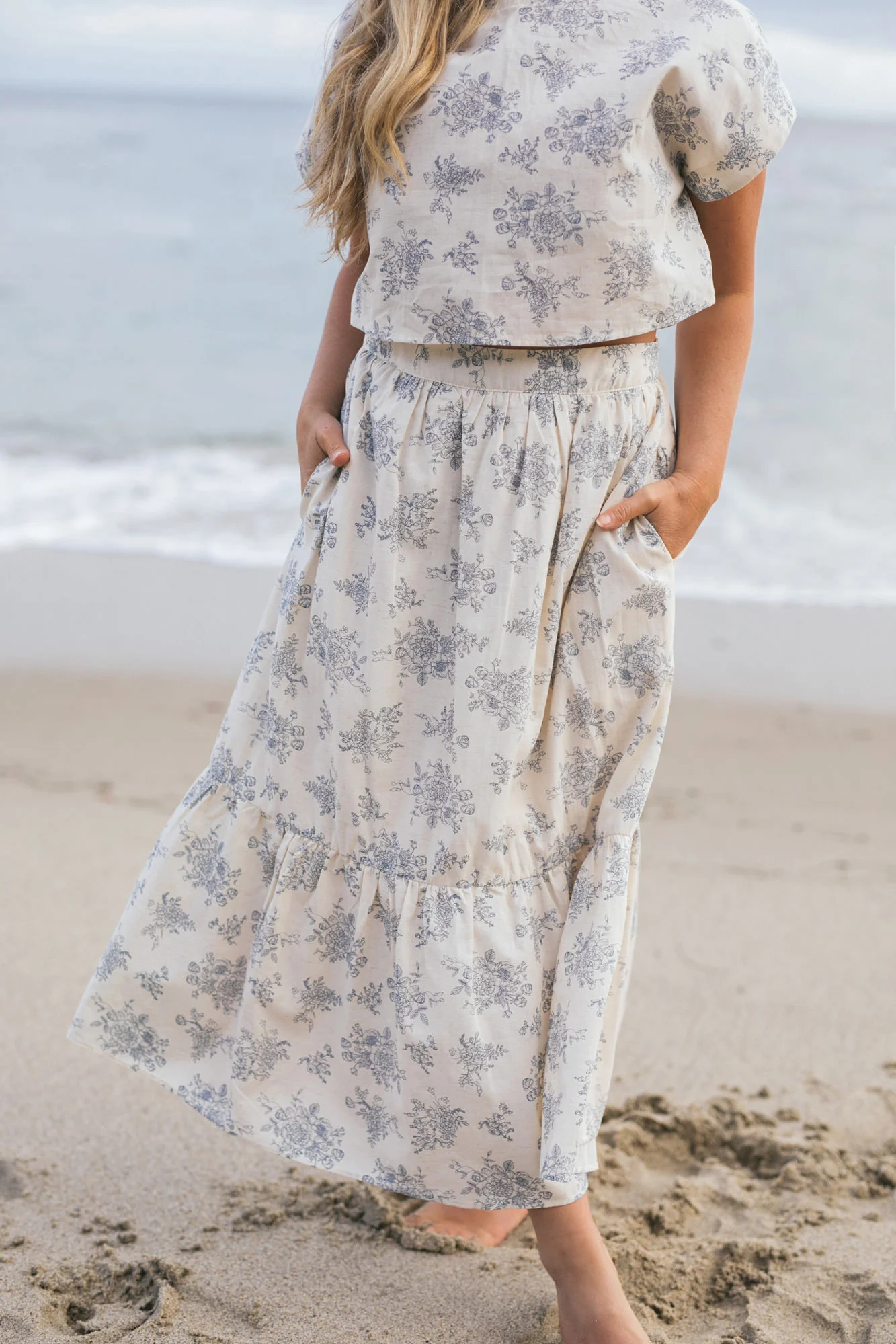 Jules Floral Skirt Set