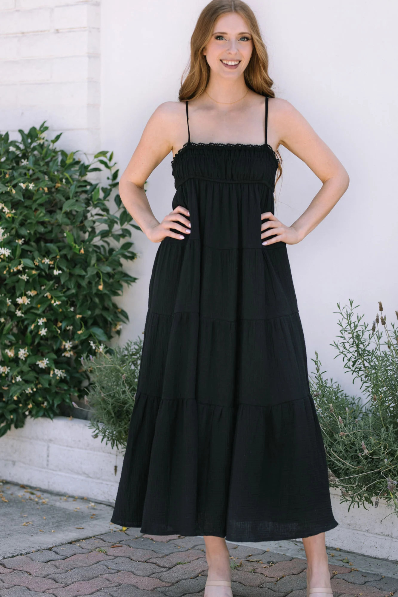 Tiered Maxi Dress