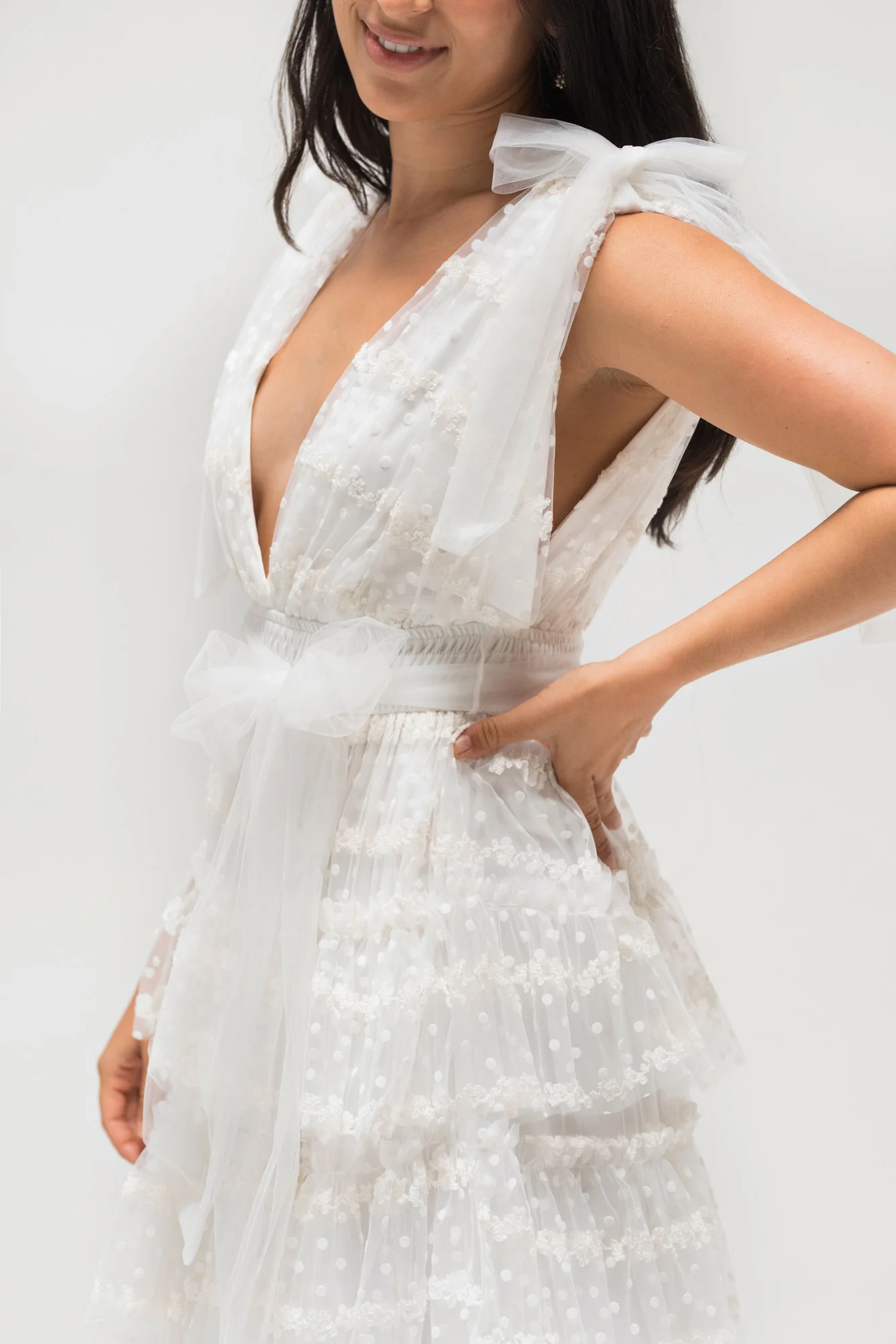 Carina Tulle Maxi Dress