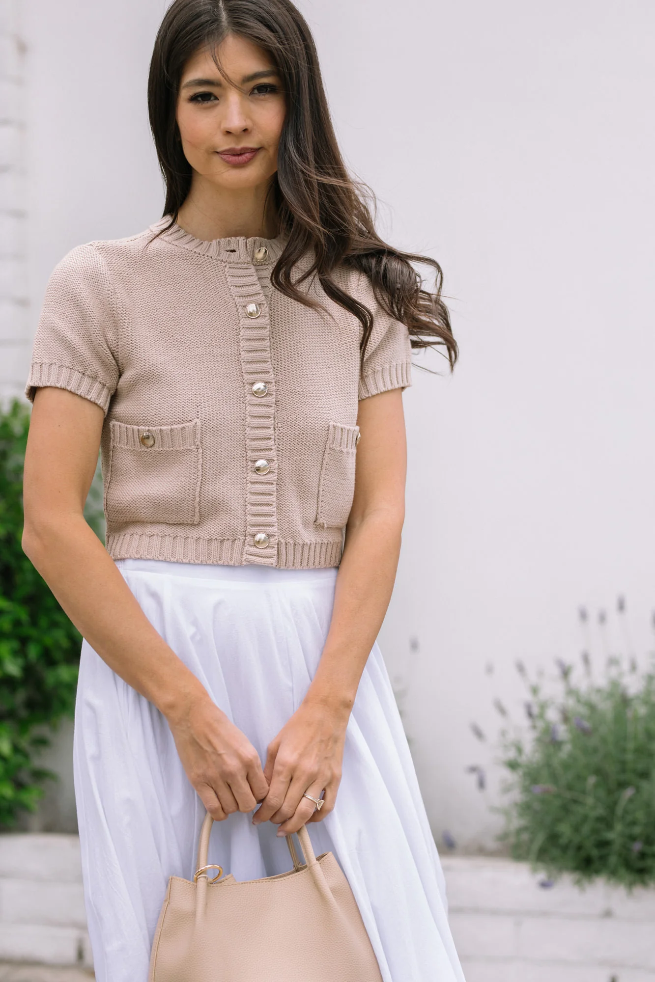 Rashida Pocket Buttoned Cardigan