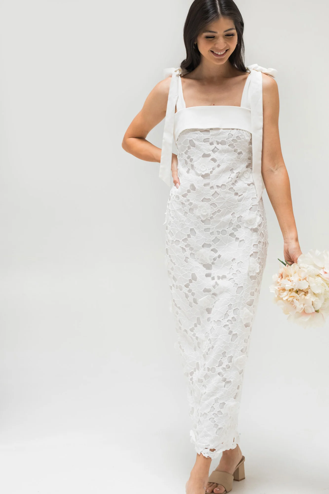 Ashlyn Crochet Lace Dress