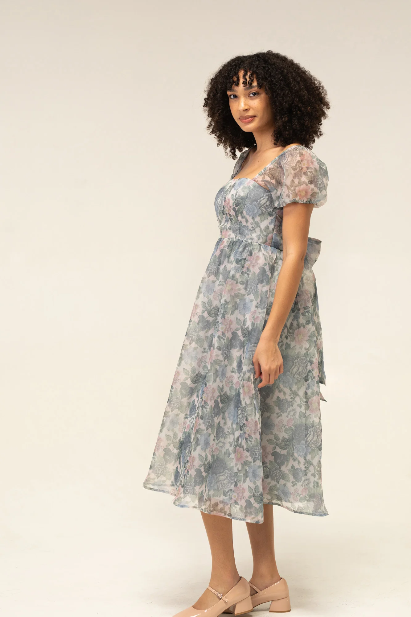 Floral Organza Dress