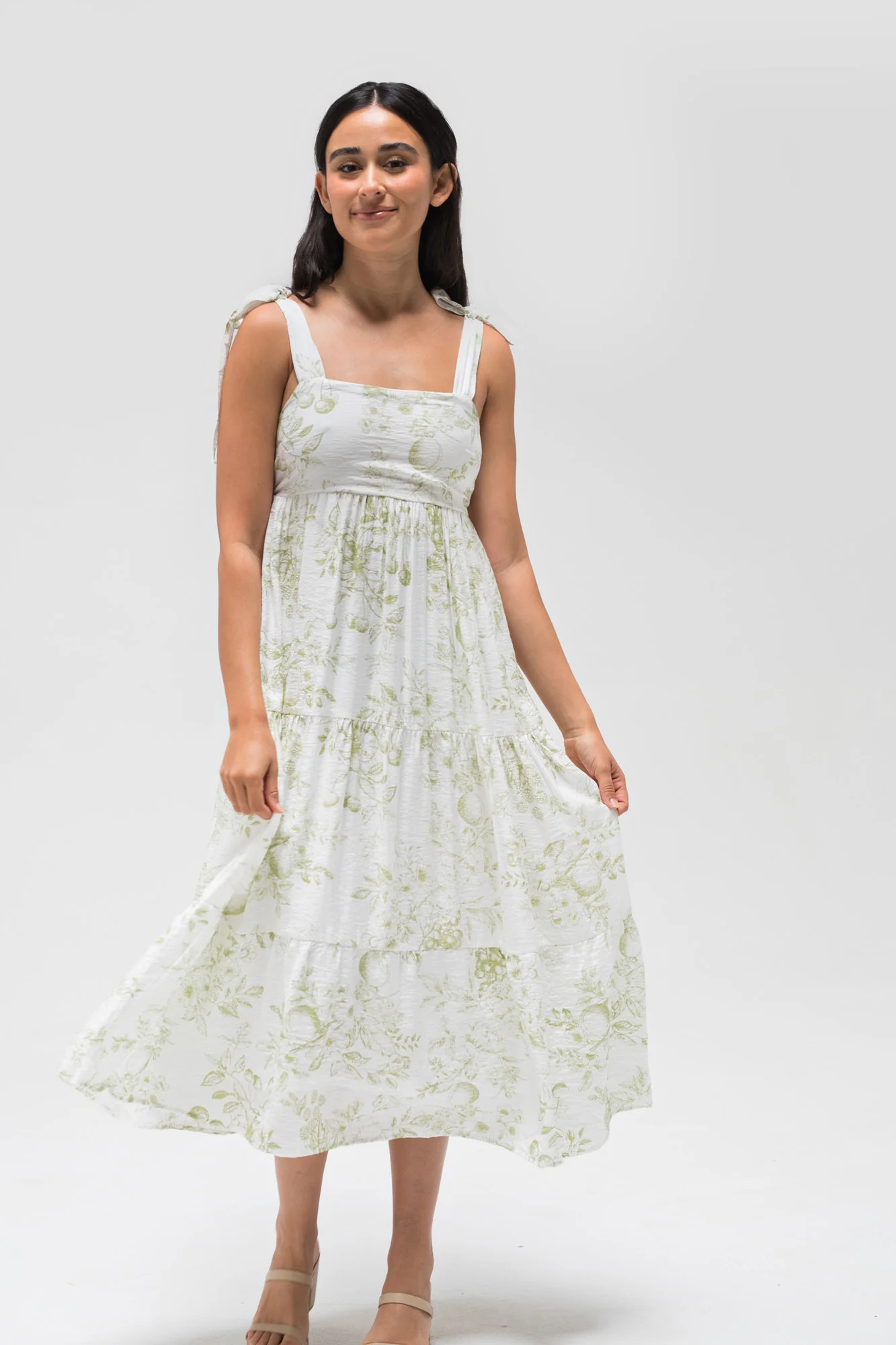 Isabella Floral Tiered Dress