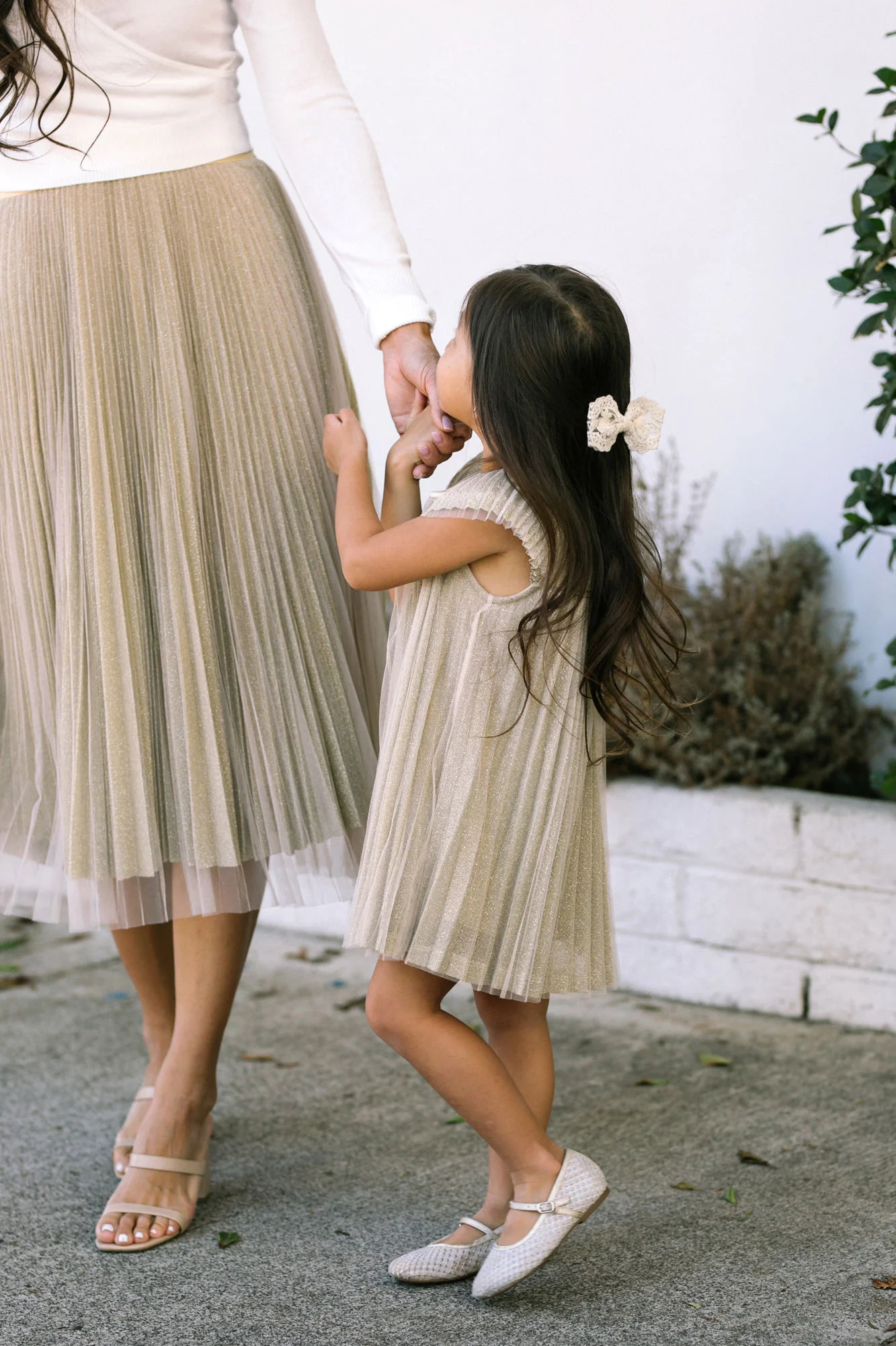 Girls' Pleated Dress
