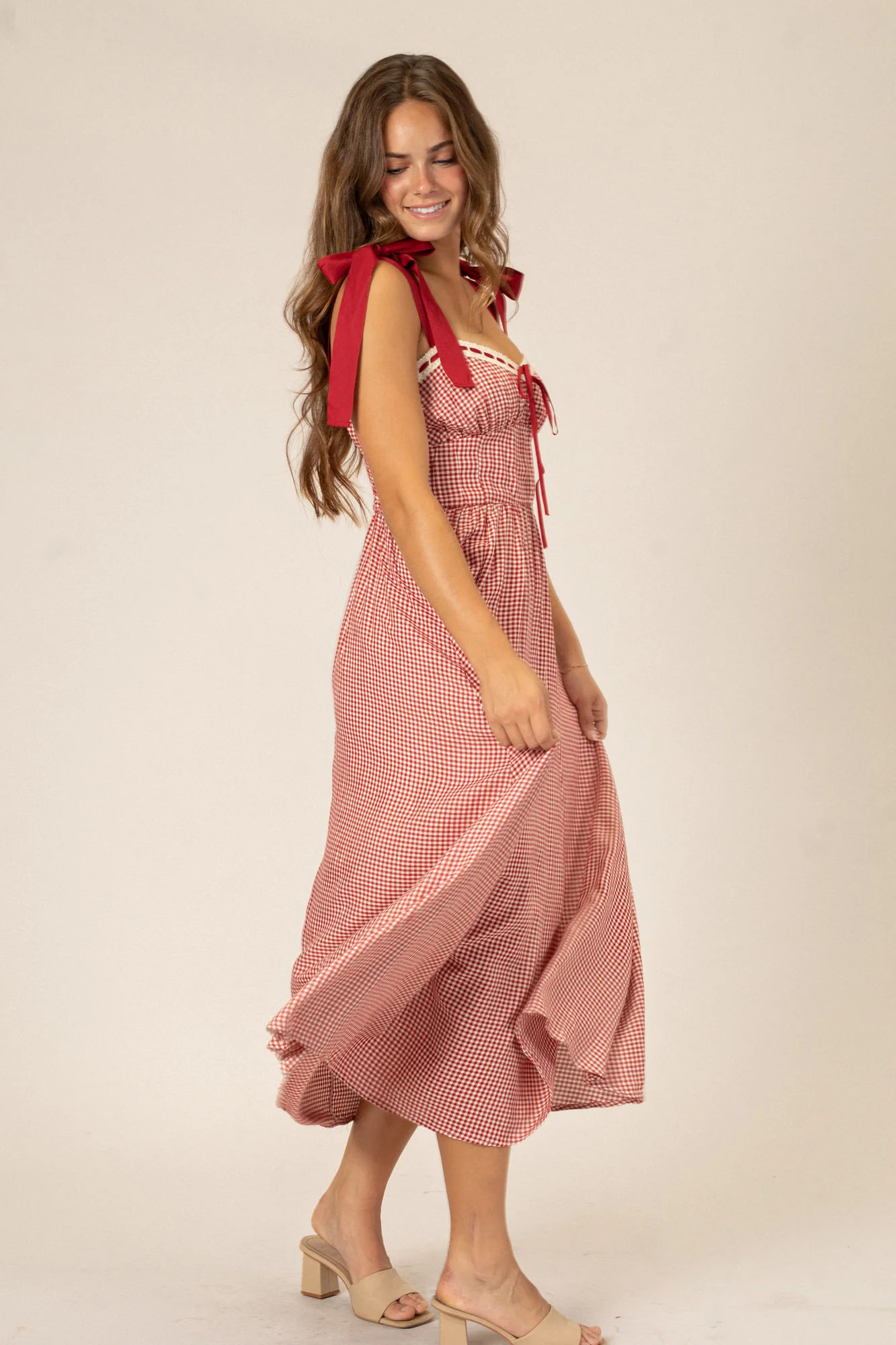 Plaid Sweetheart Dress