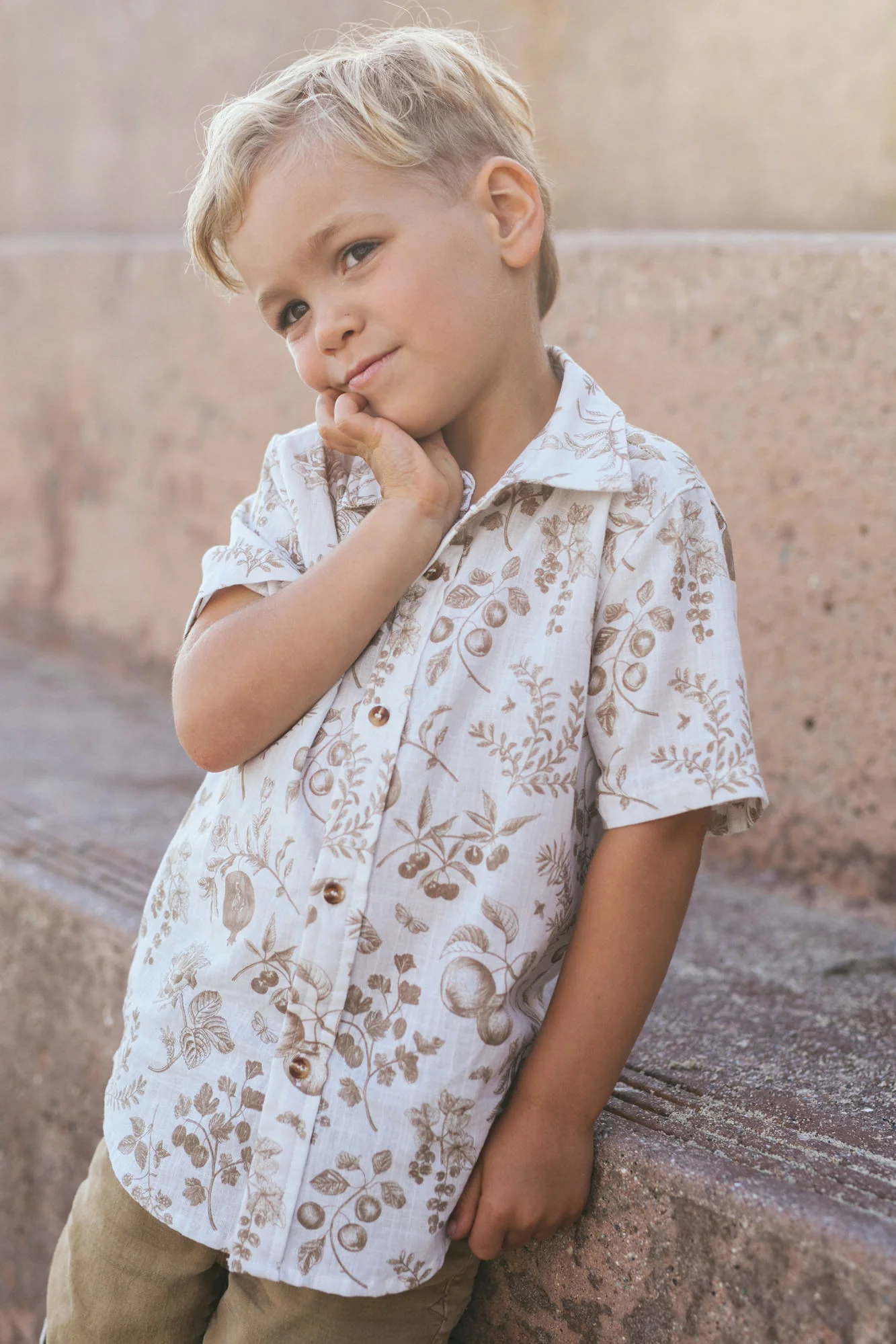 Kids Buttoned Shirt