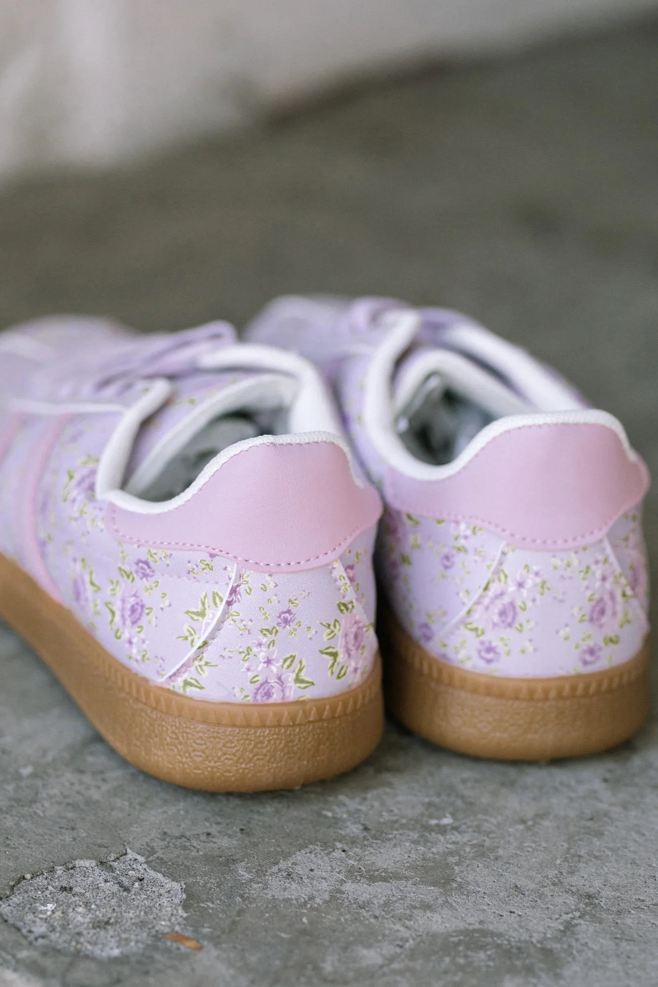 Floral Sneakers with Jasmine Style