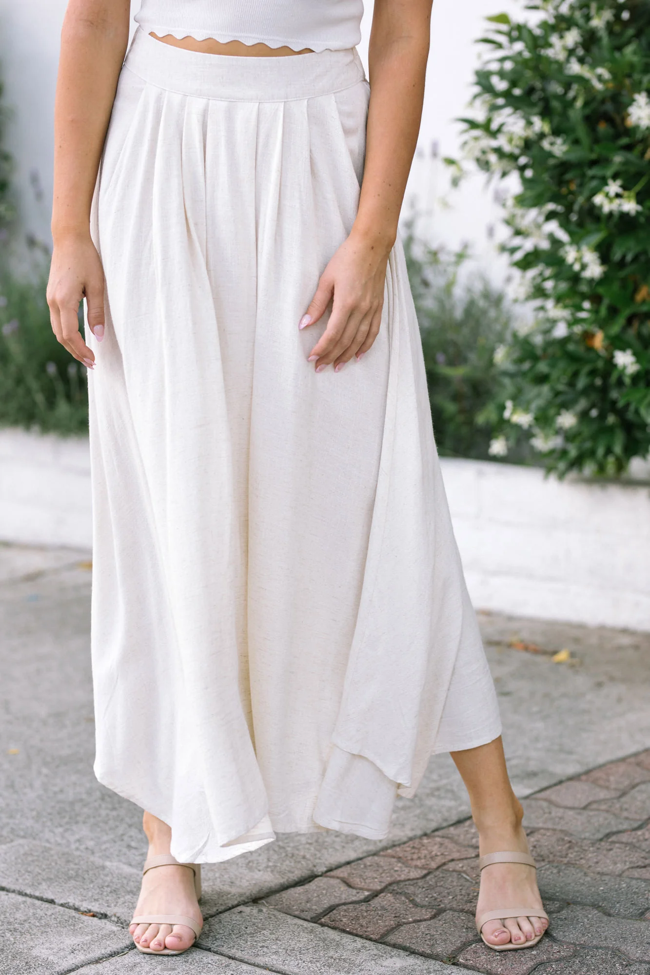 Rochelle Pleated Maxi Skirt