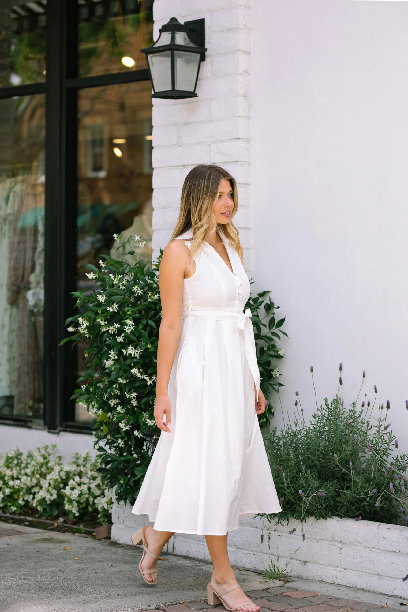 Sleeveless Midi Dress