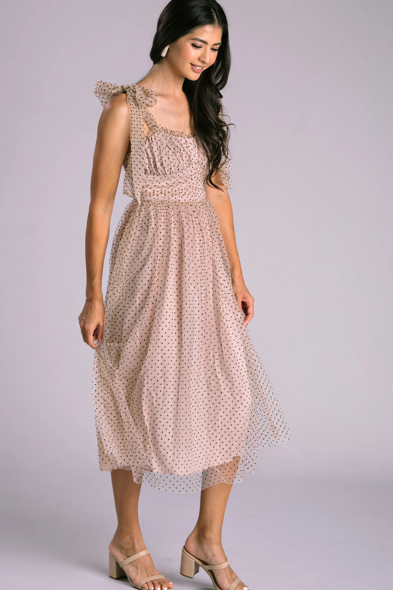 Tulle Midi Dress