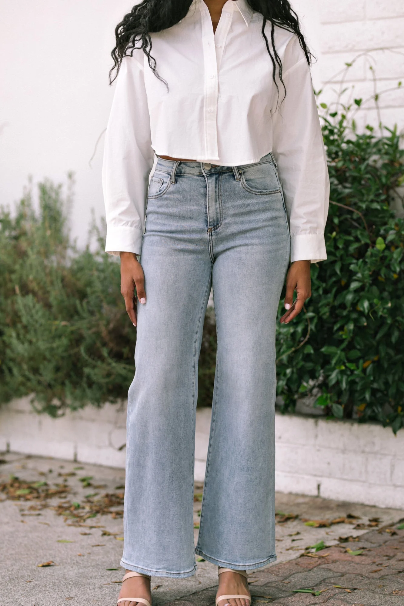 High Waist Flare Jeans