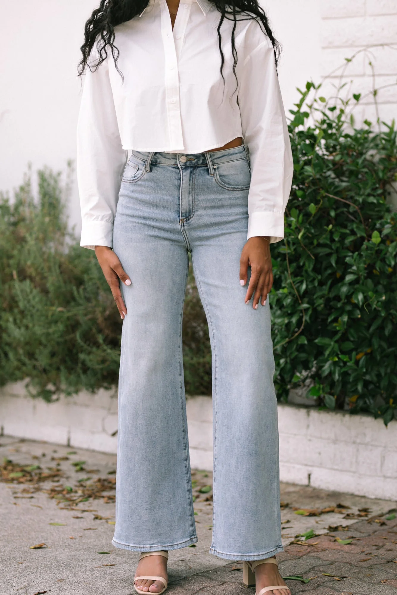 High Waist Flare Jeans