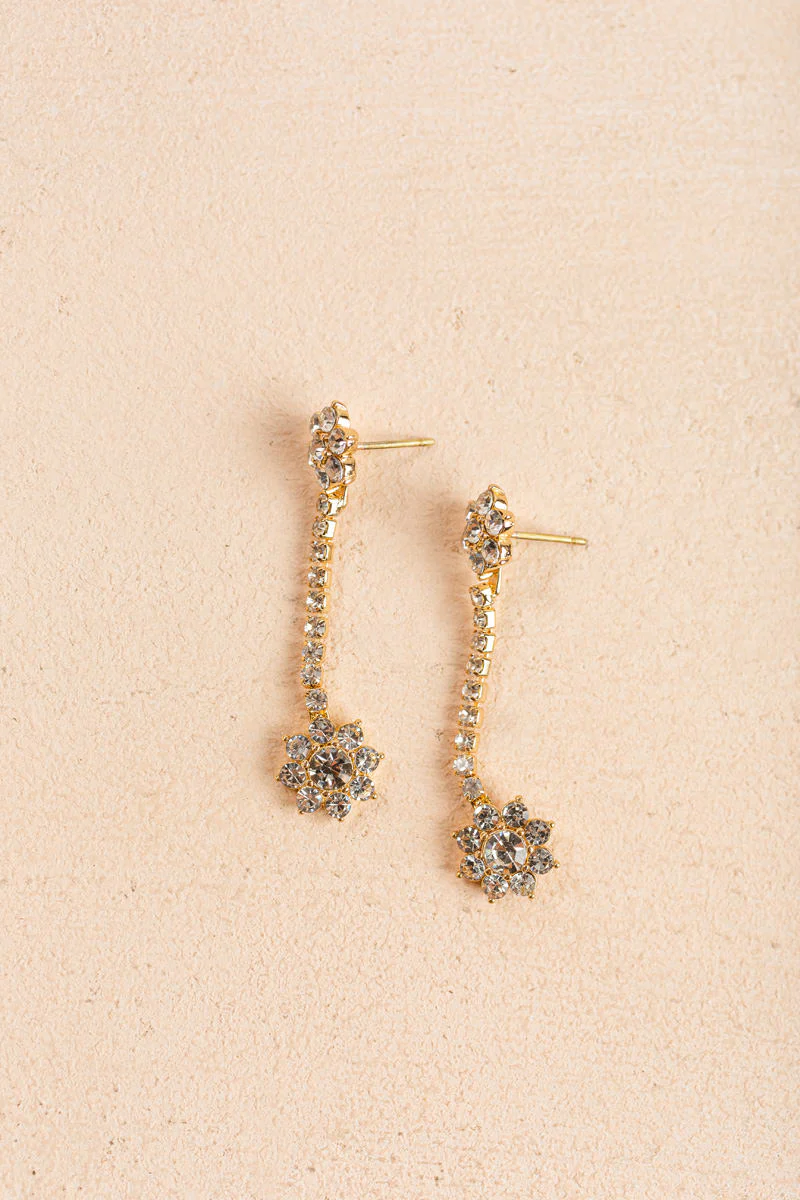Stone Drop Earrings