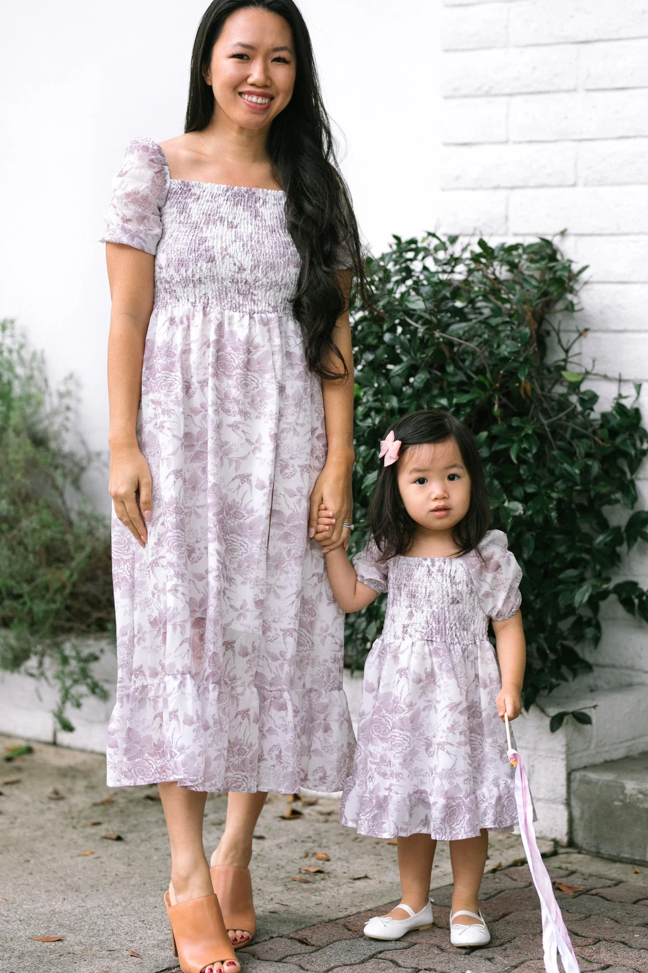 Smocked Midi Dress