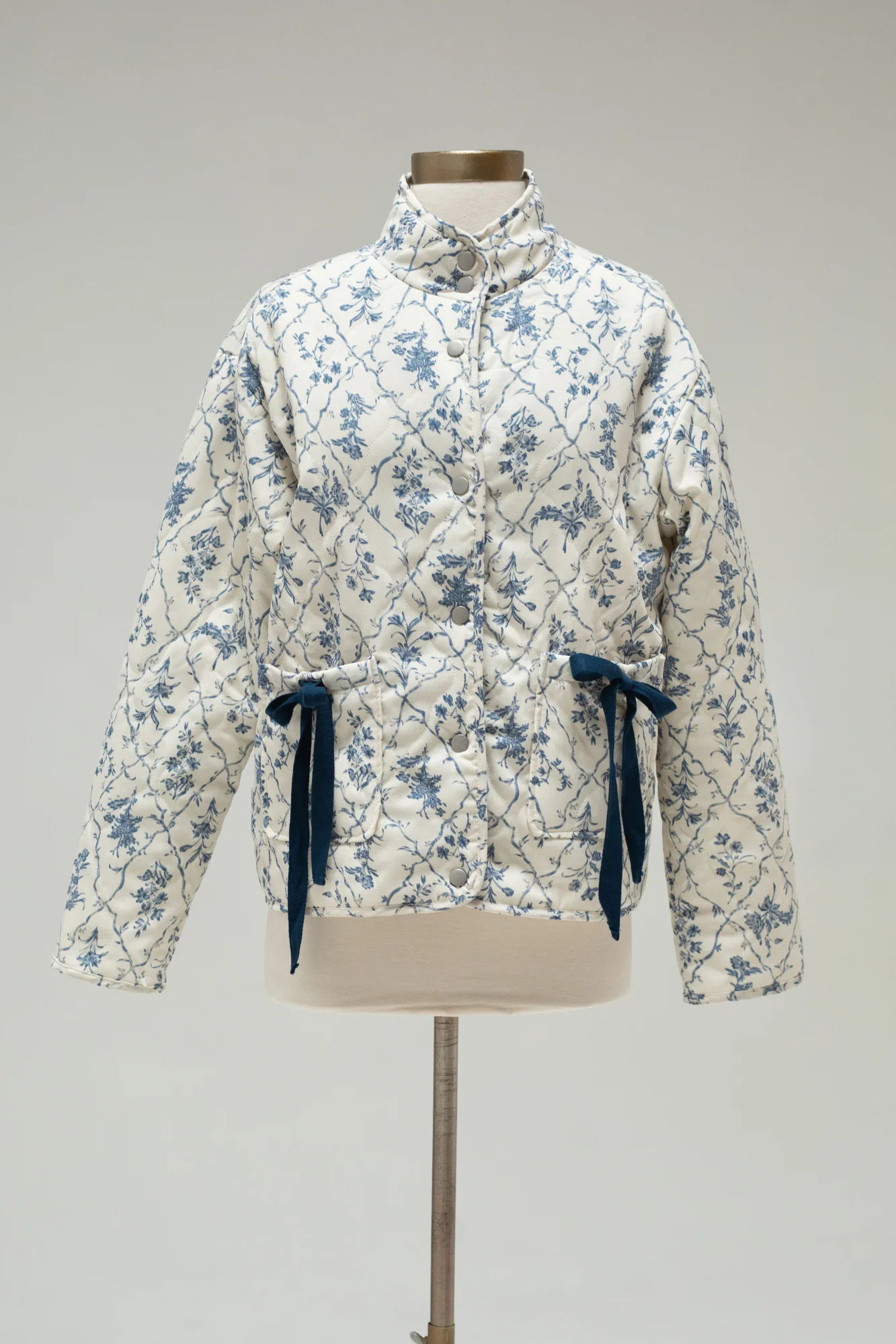 Claire Floral Bow Jacket